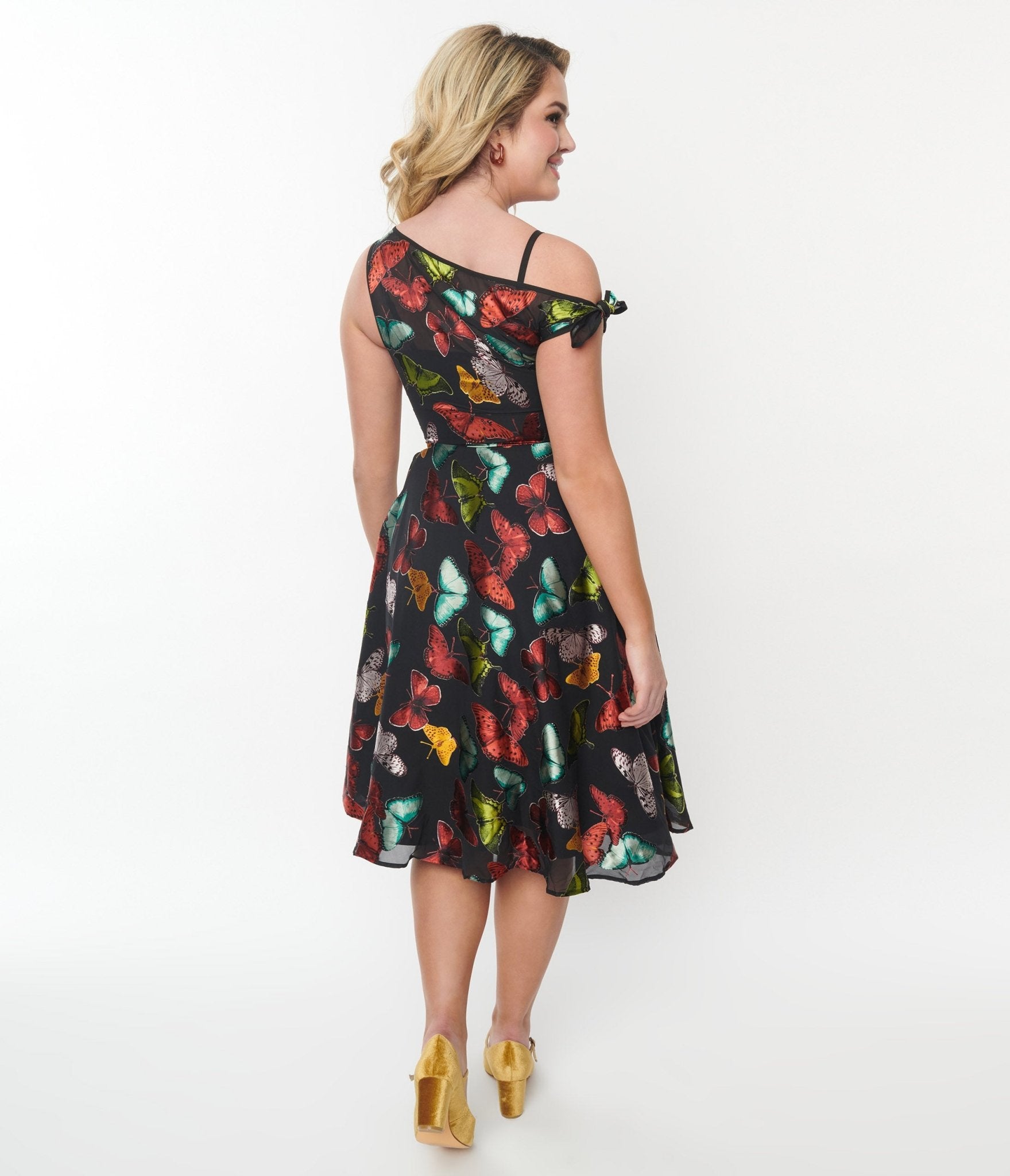 Butterfly swing shop dress