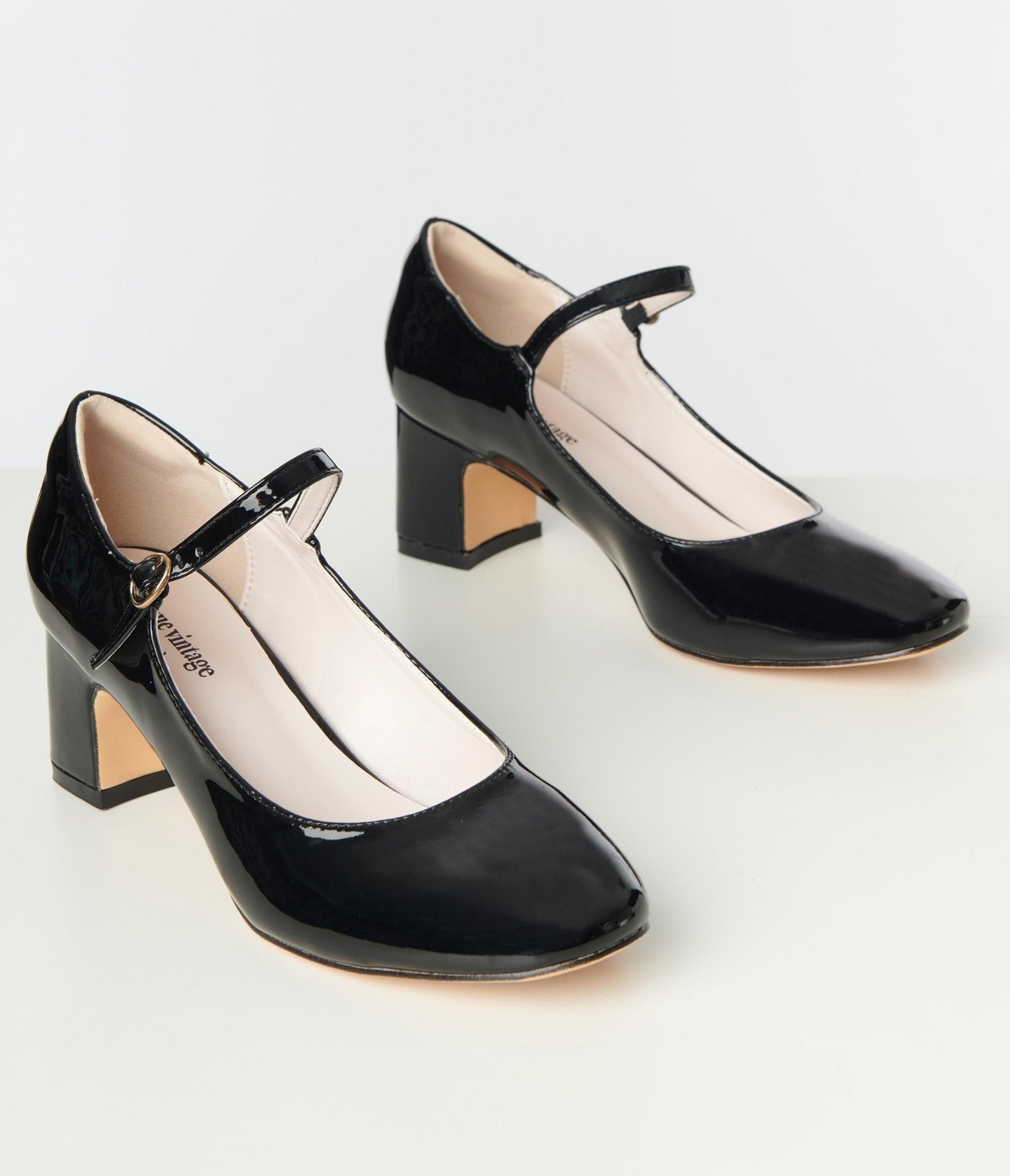 Vintage clearance block heels