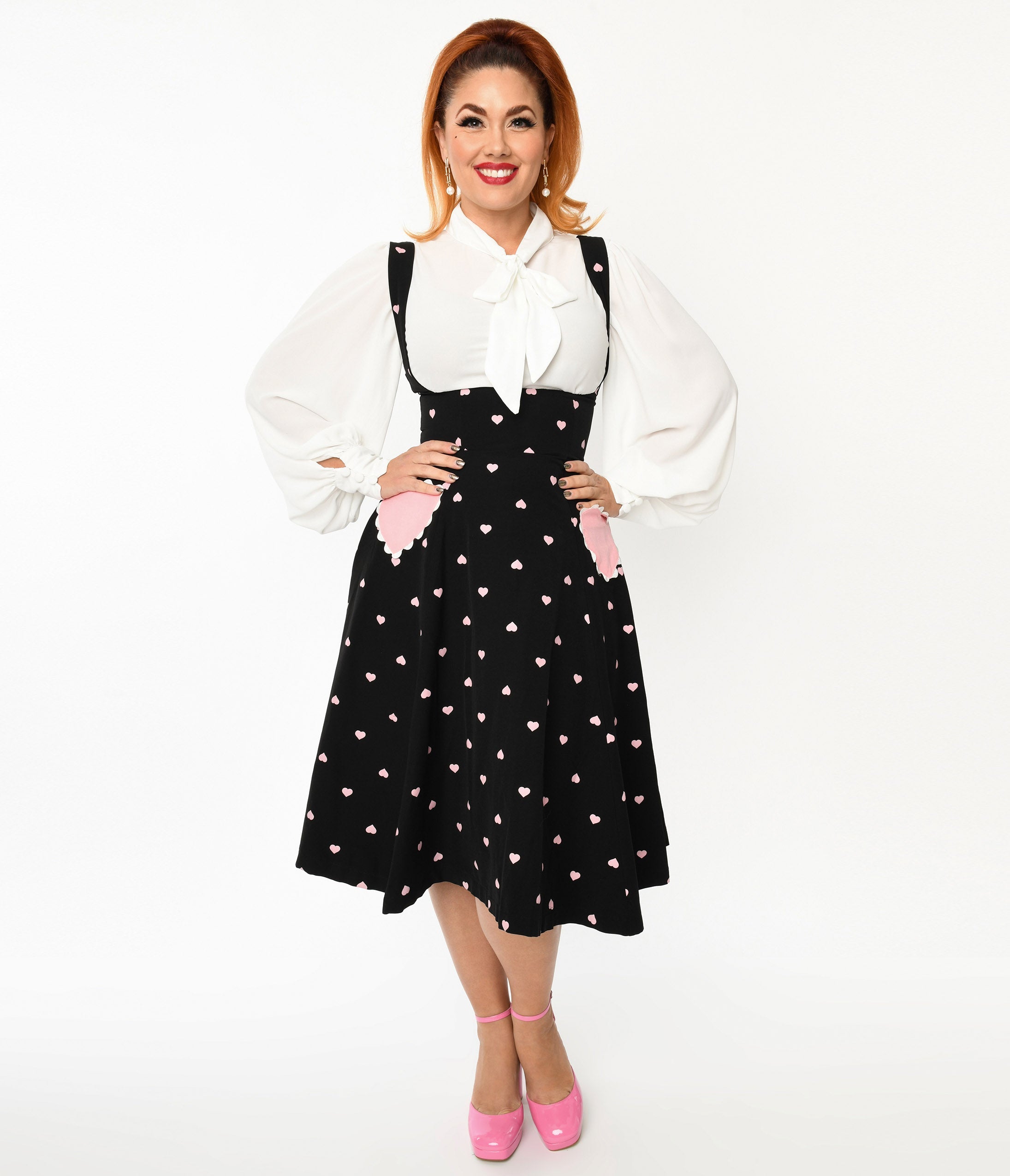 Vintage suspender dress store