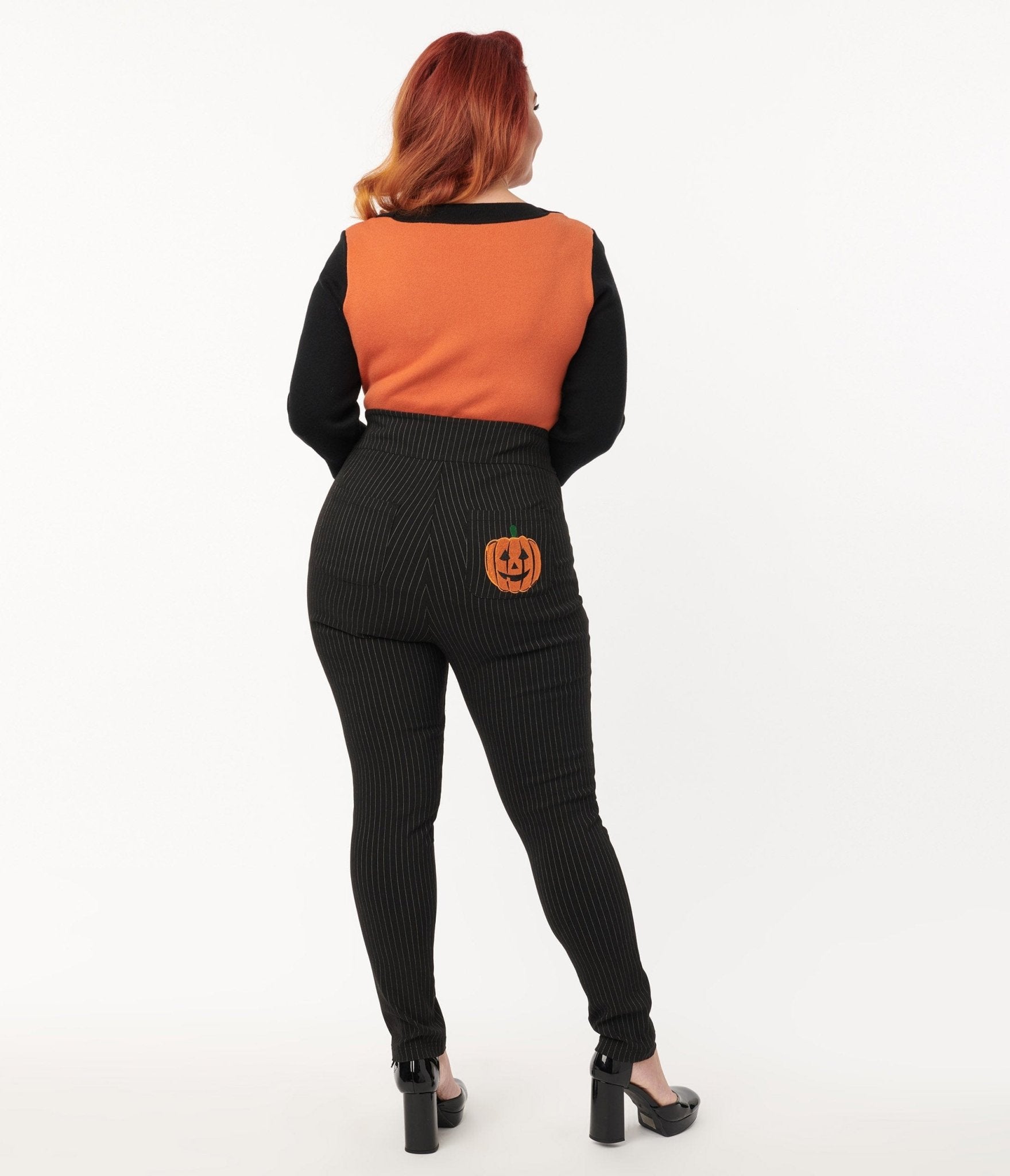 Pinstripe cigarette cheap pants