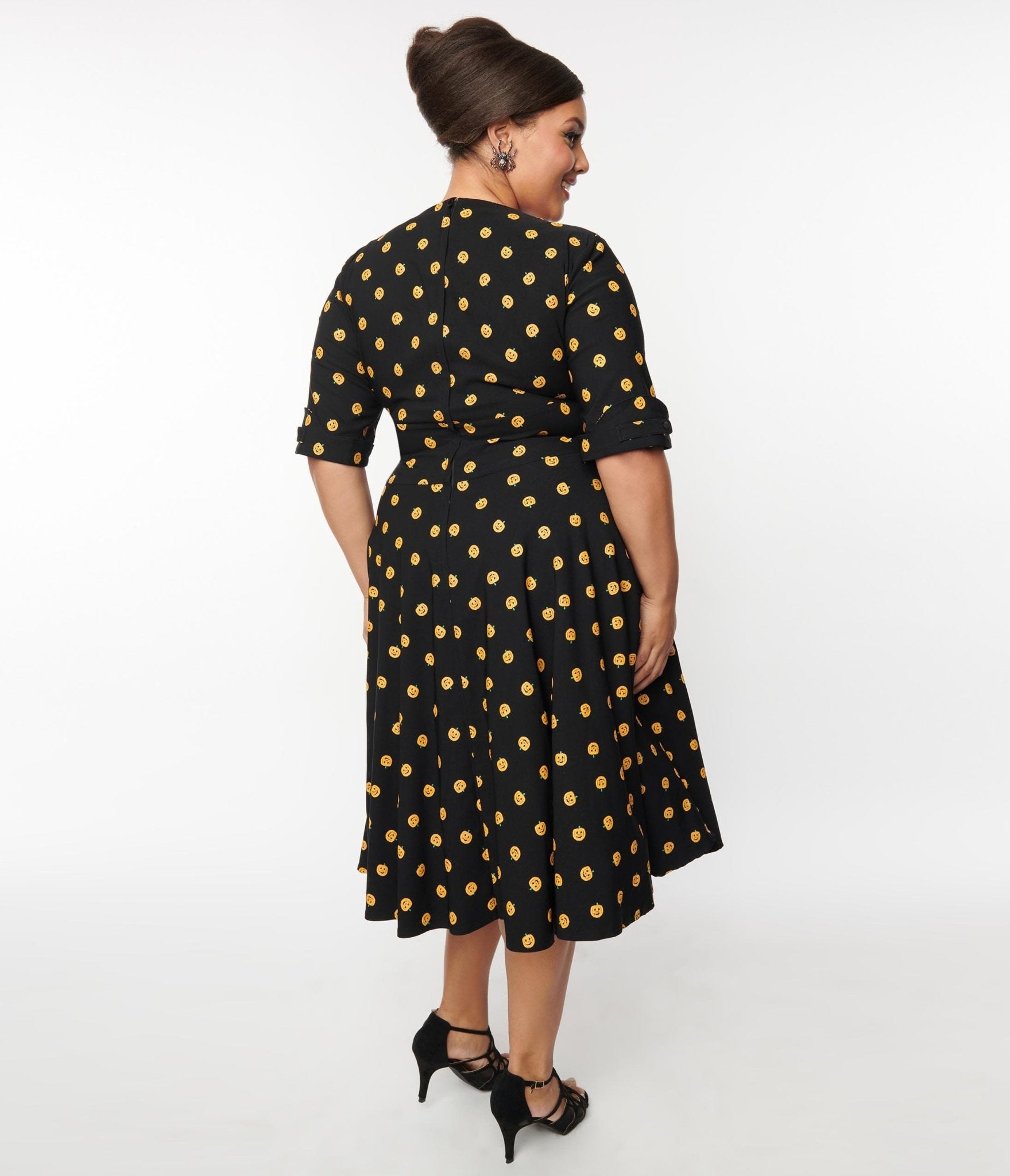 Unique vintage hotsell pumpkin dress