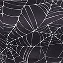Unique Vintage Black & White Embroidered Spiderweb Margot Fit & Flare Dress - Unique Vintage - Womens, HALLOWEEN, DRESSES