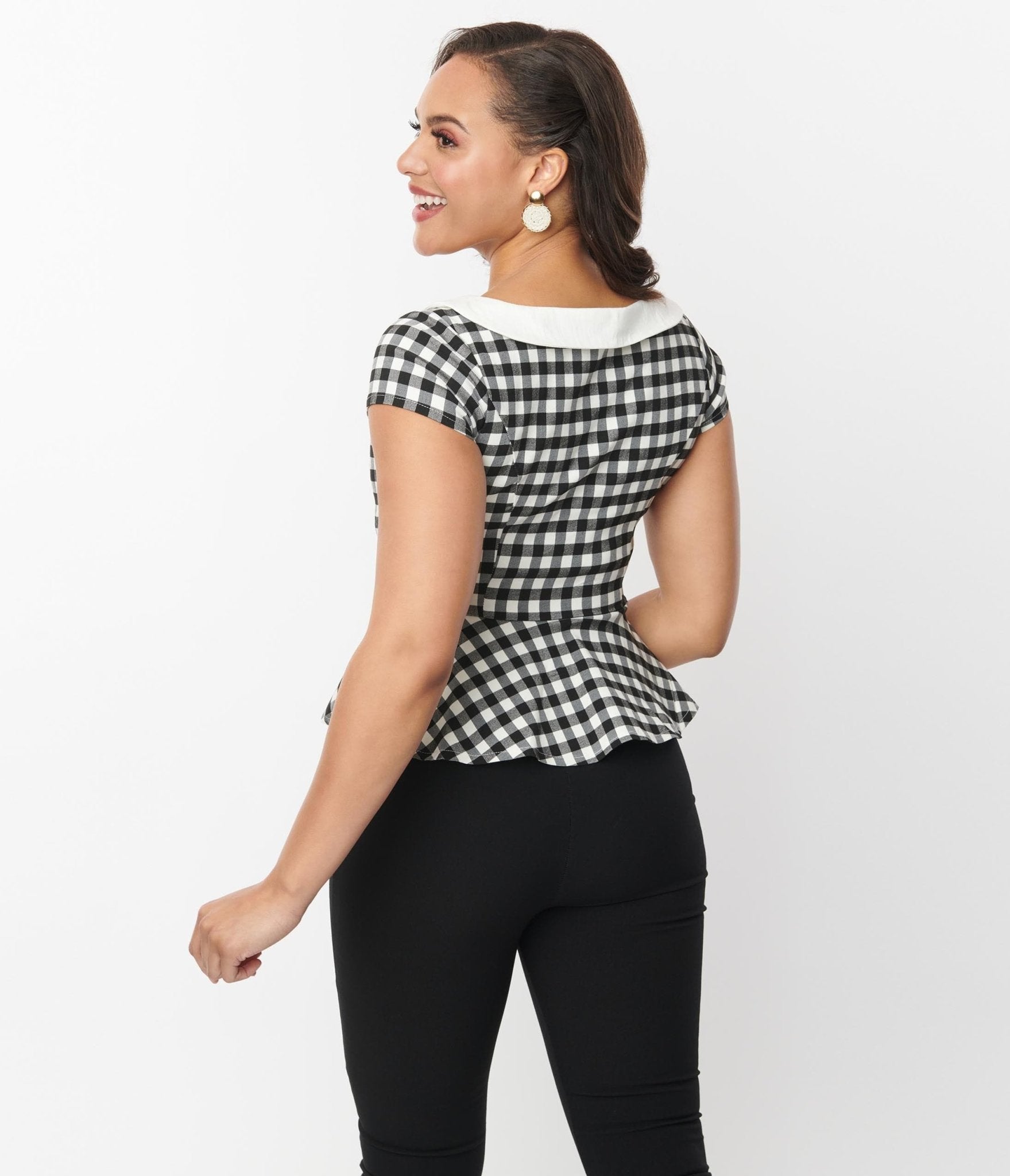 Unique sales peplum tops