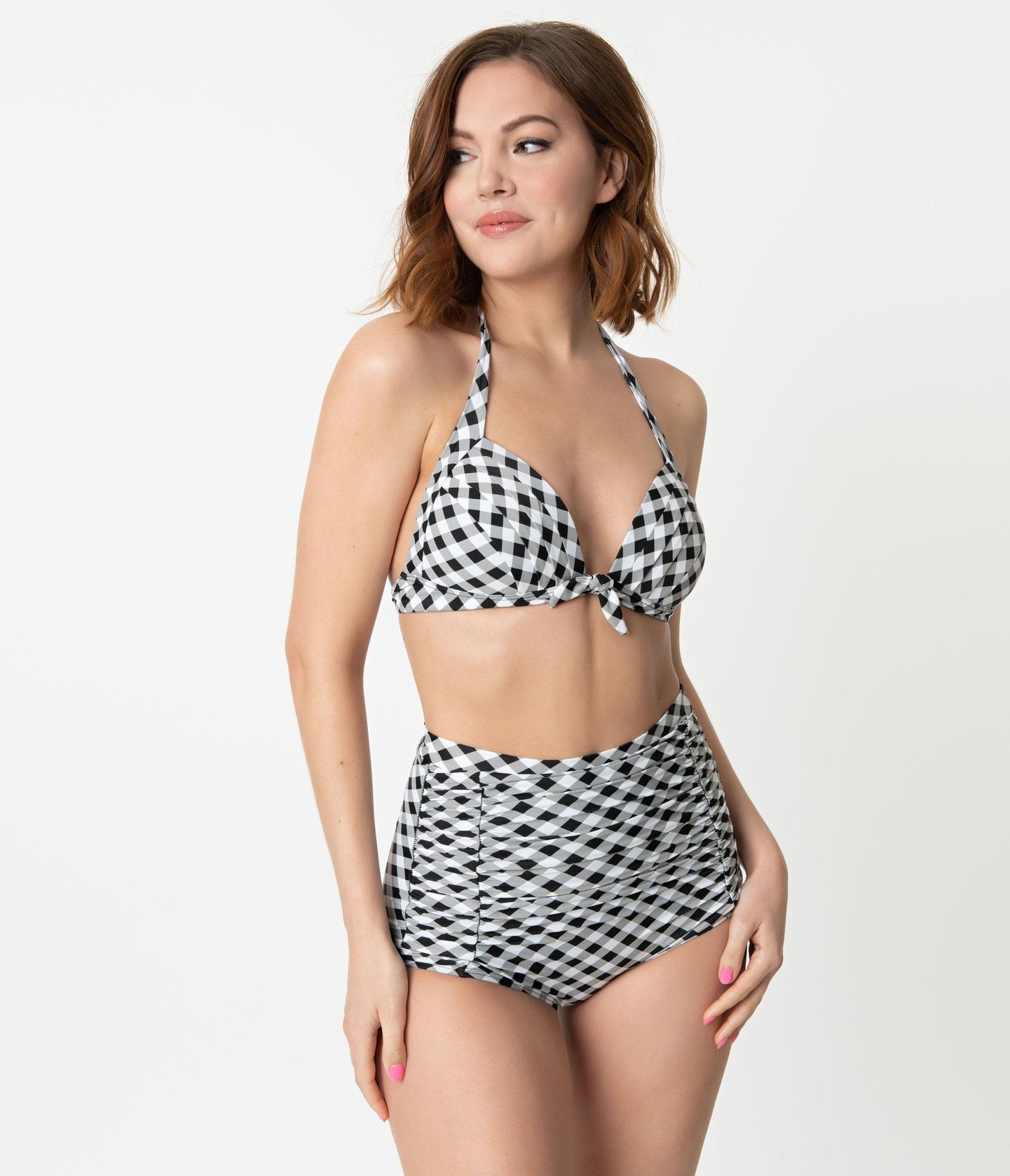 Unique vintage discount high waisted bikini