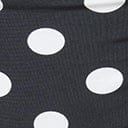 Unique Vintage Black & White Polka Dot Print Monroe Halter Bikini Top - Unique Vintage - Womens, SWIM, TOP