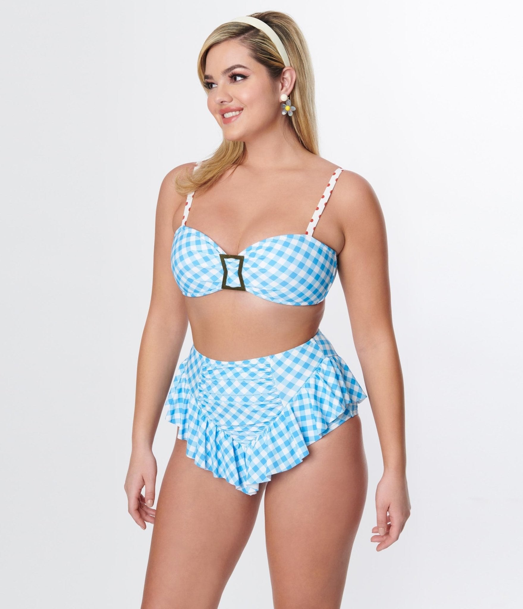 Vintage high waisted swimsuit cheap