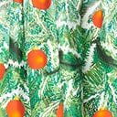 Unique Vintage Green Evergreen & Red Ornaments Swing Skirt - Unique Vintage - Womens, BOTTOMS, SKIRTS