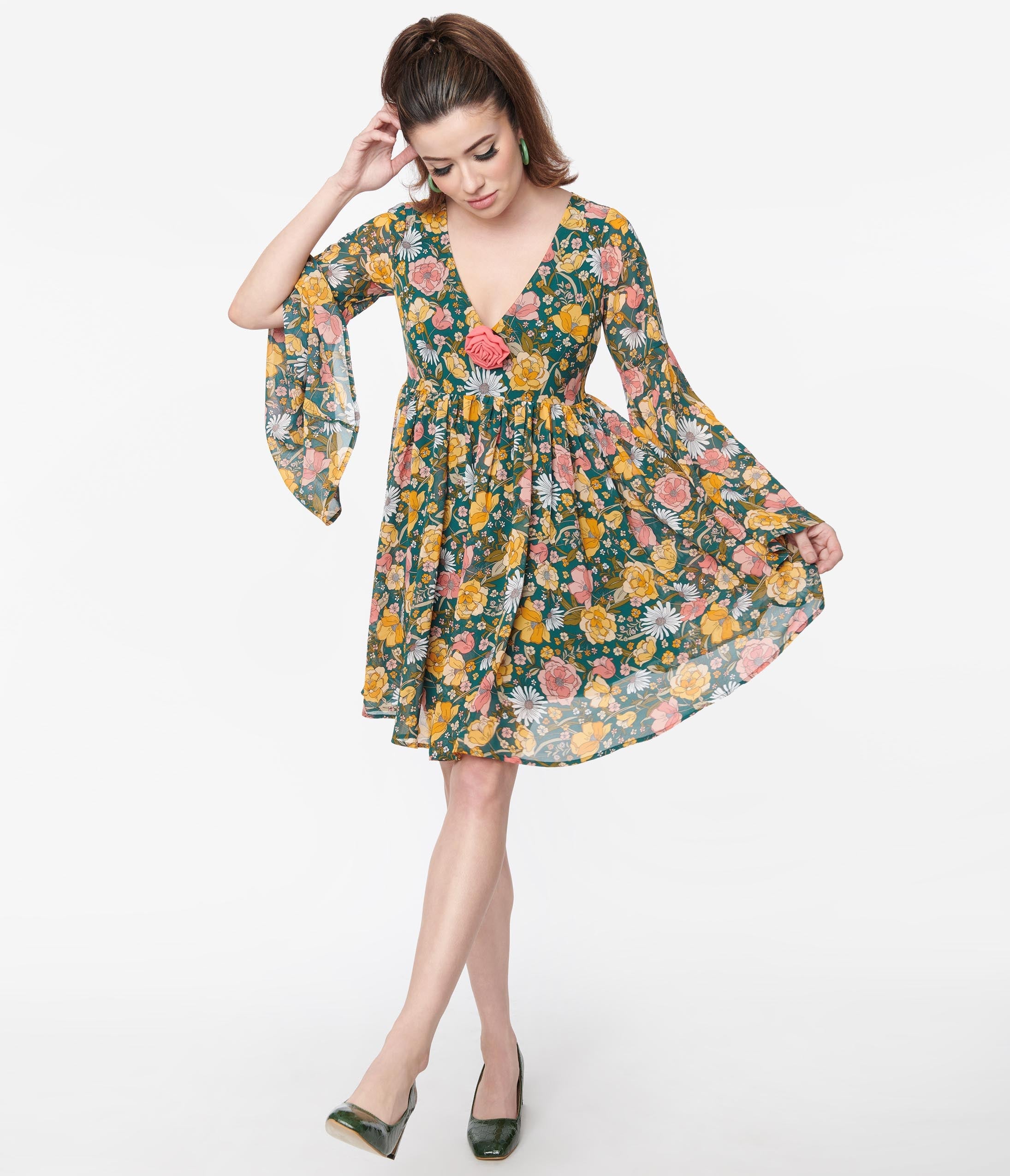Vintage empire waist dress 2025