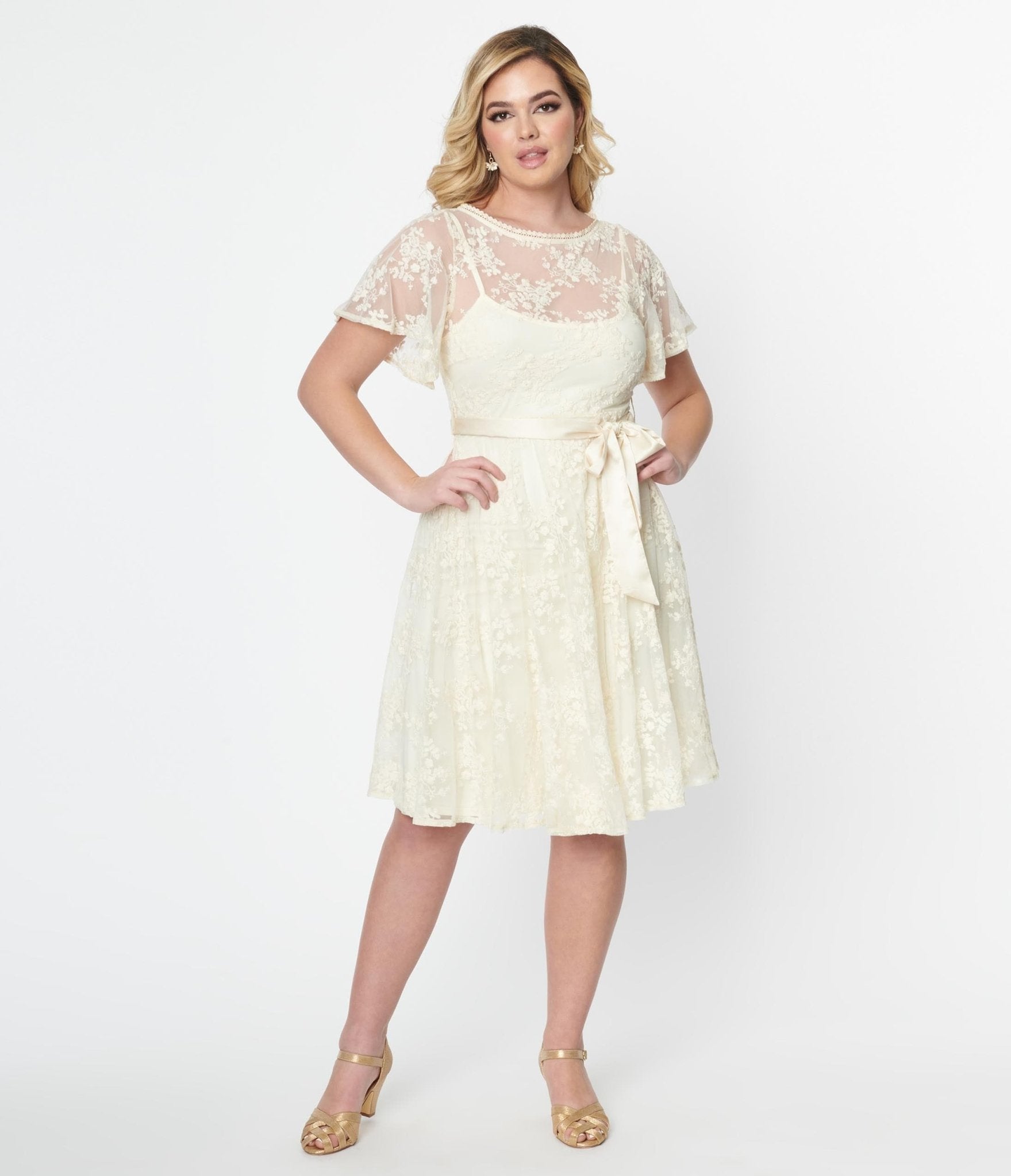Vintage lace clothing on sale