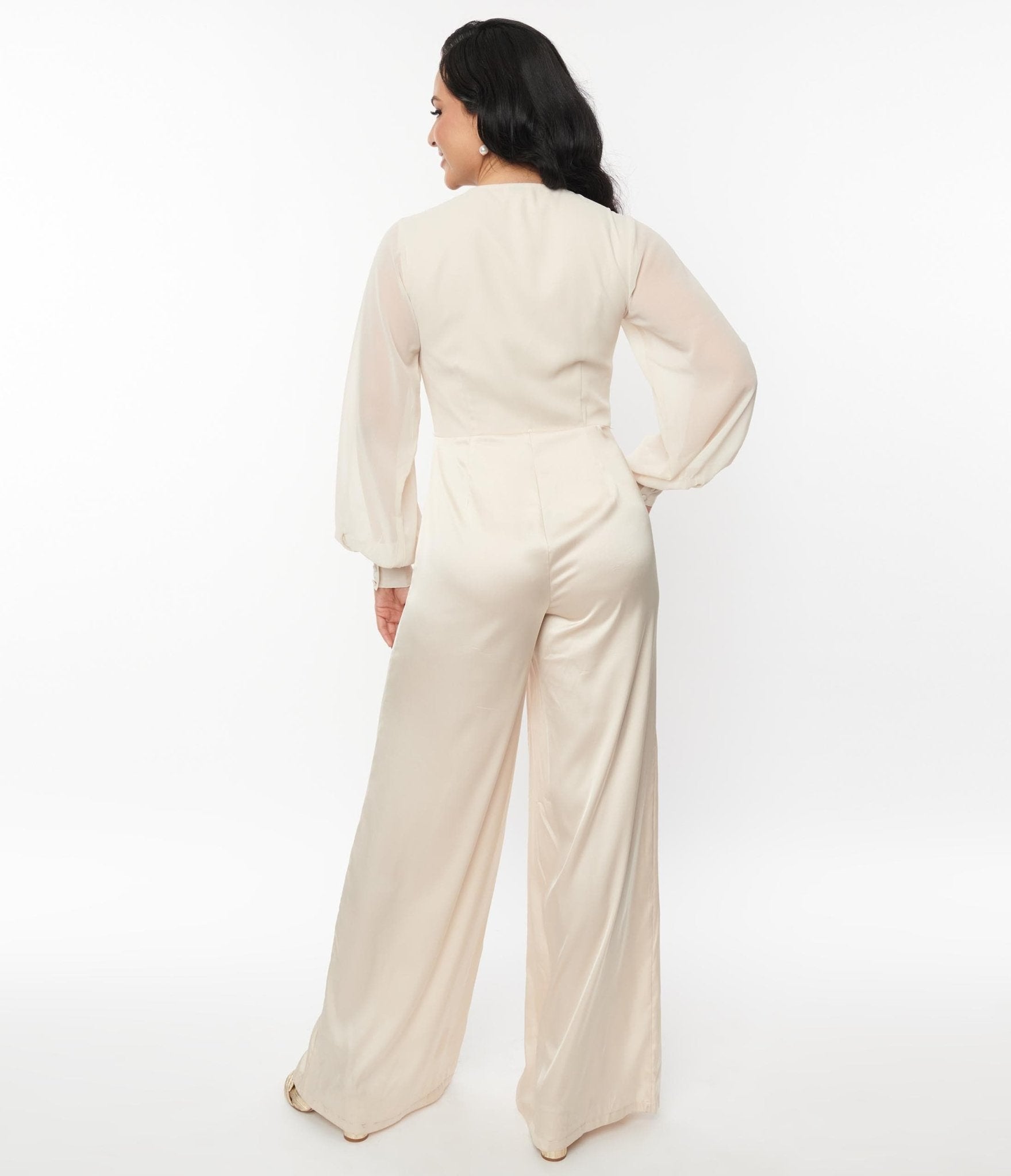 Jumpsuit with sales skirt overlay uk