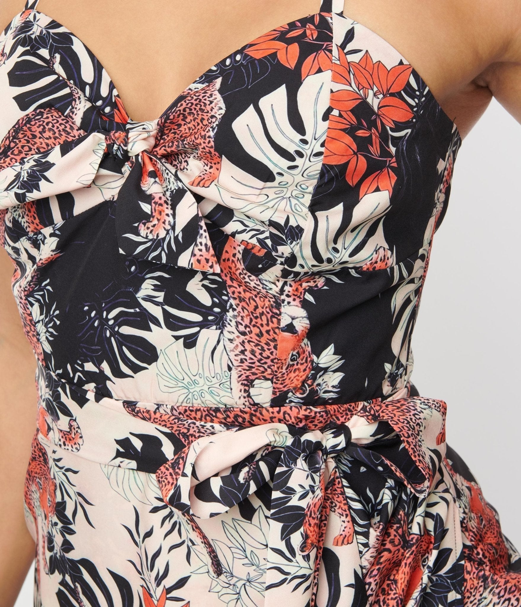 Jungle cat smock dress hot sale