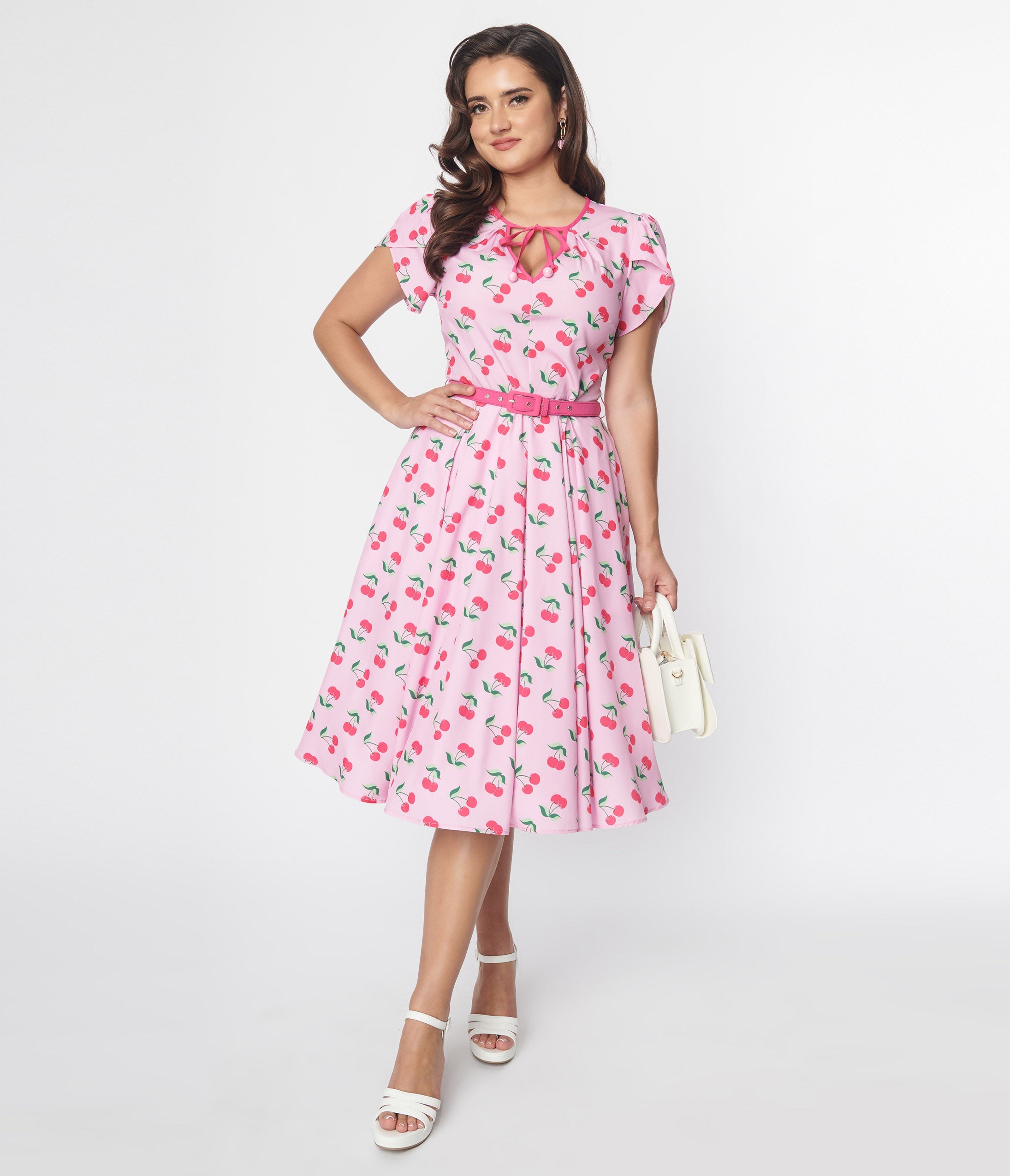 Vintage cherry dress hot sale