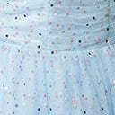Unique Vintage Light Blue Confetti Dots Garden State Swing Dress - Unique Vintage - Womens, DRESSES, PROM & SPECIAL OCCASION
