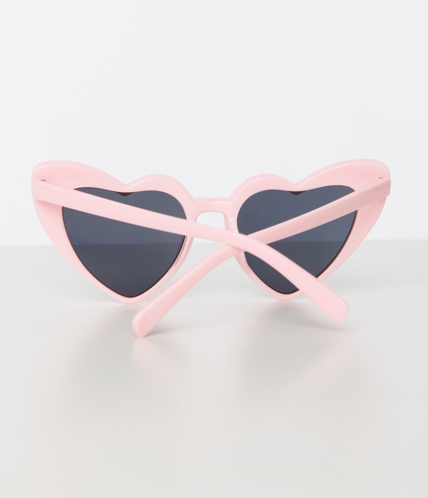 Unique Vintage Light Pink Heart Sunglasses - Unique Vintage - Womens, ACCESSORIES, SUNGLASSES