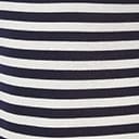 Unique Vintage Navy Blue Stripe Scoop Neck Bodysuit - Unique Vintage - Womens, TOPS, BODYSUITS