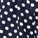 Unique Vintage Navy Blue & White Polka Dot Kelly Shorts - Unique Vintage - Womens, BOTTOMS, SHORTS