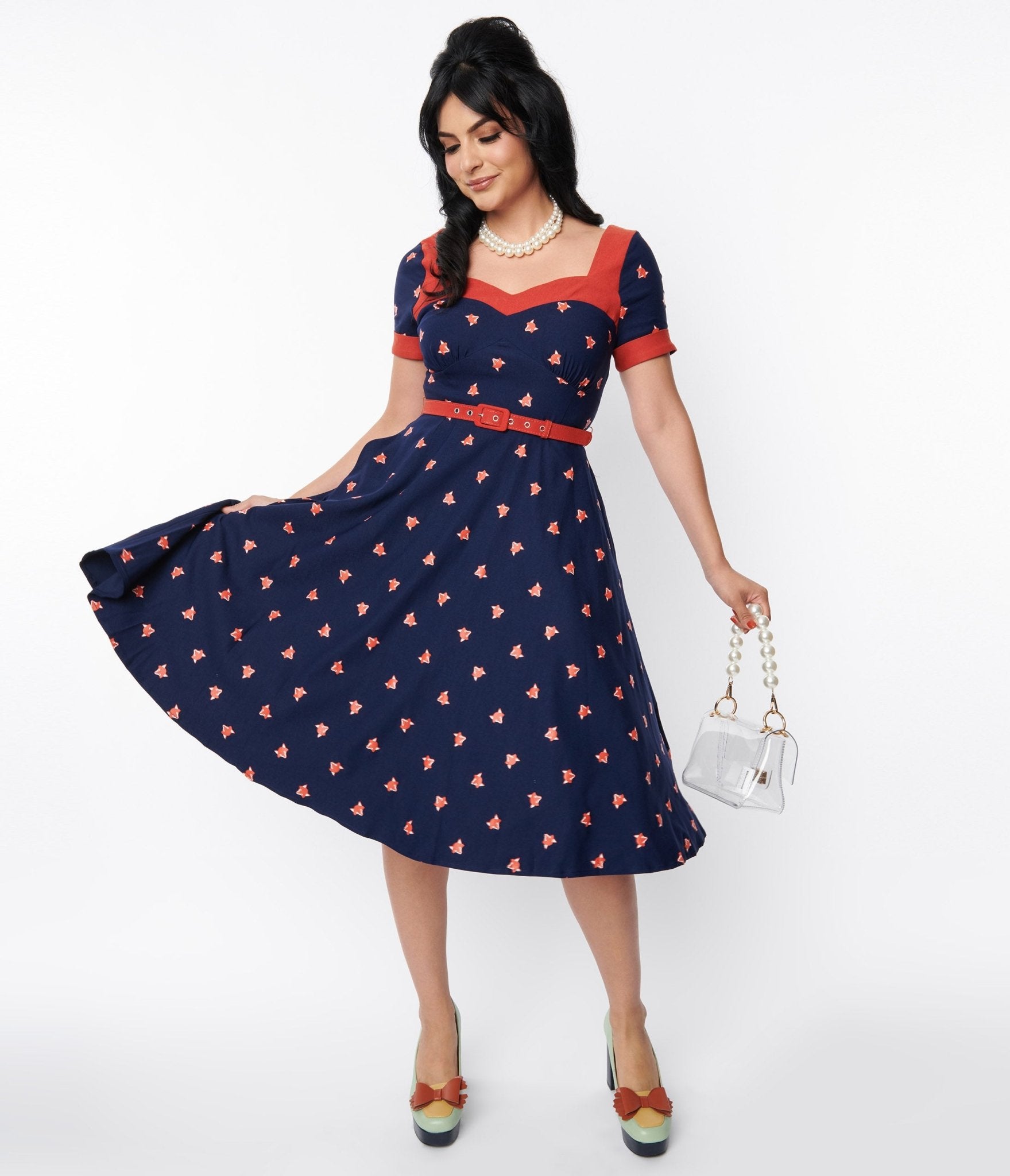 Old navy polka dot swing dress 2025