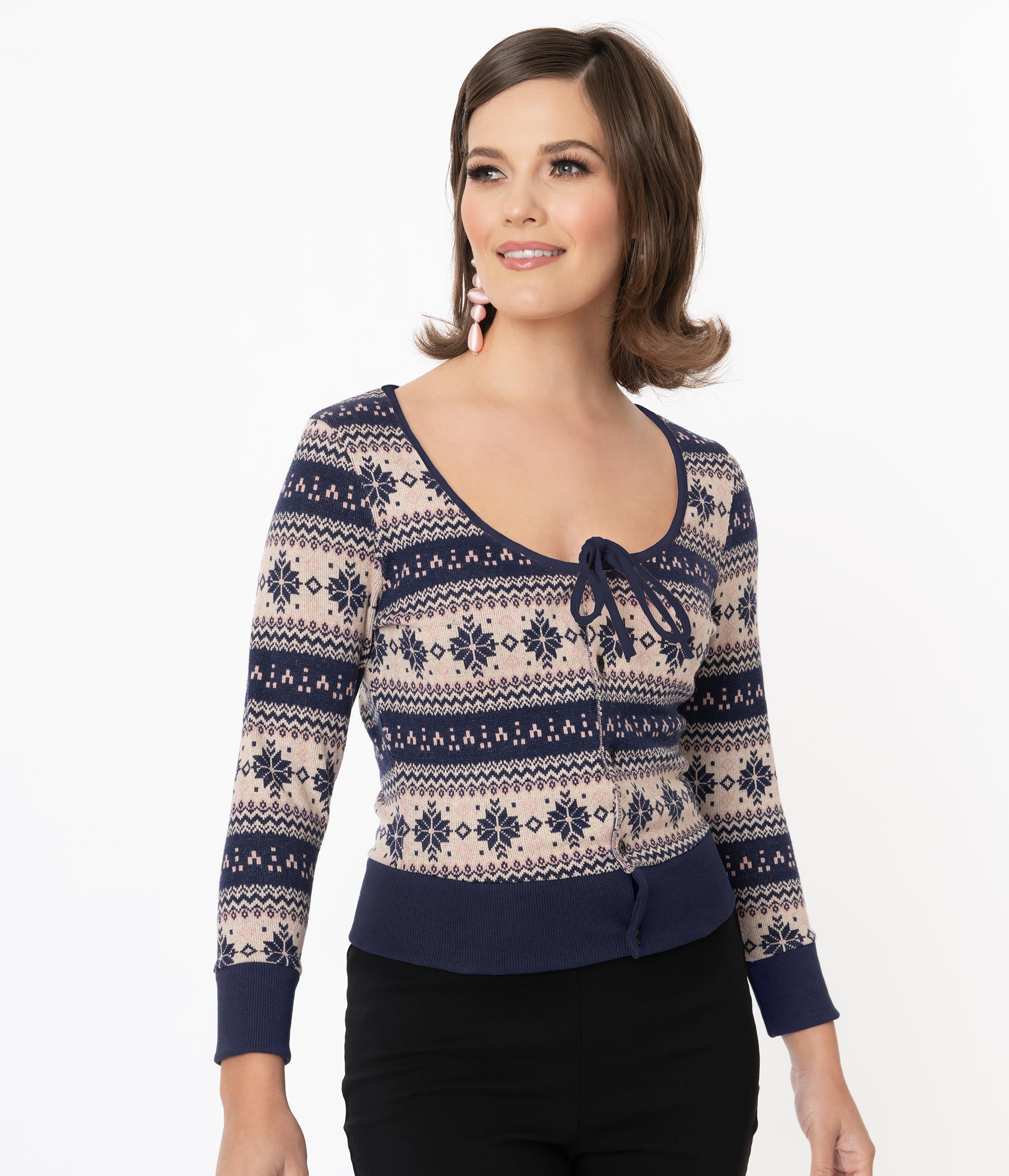 Vintage fair isle cardigan hotsell