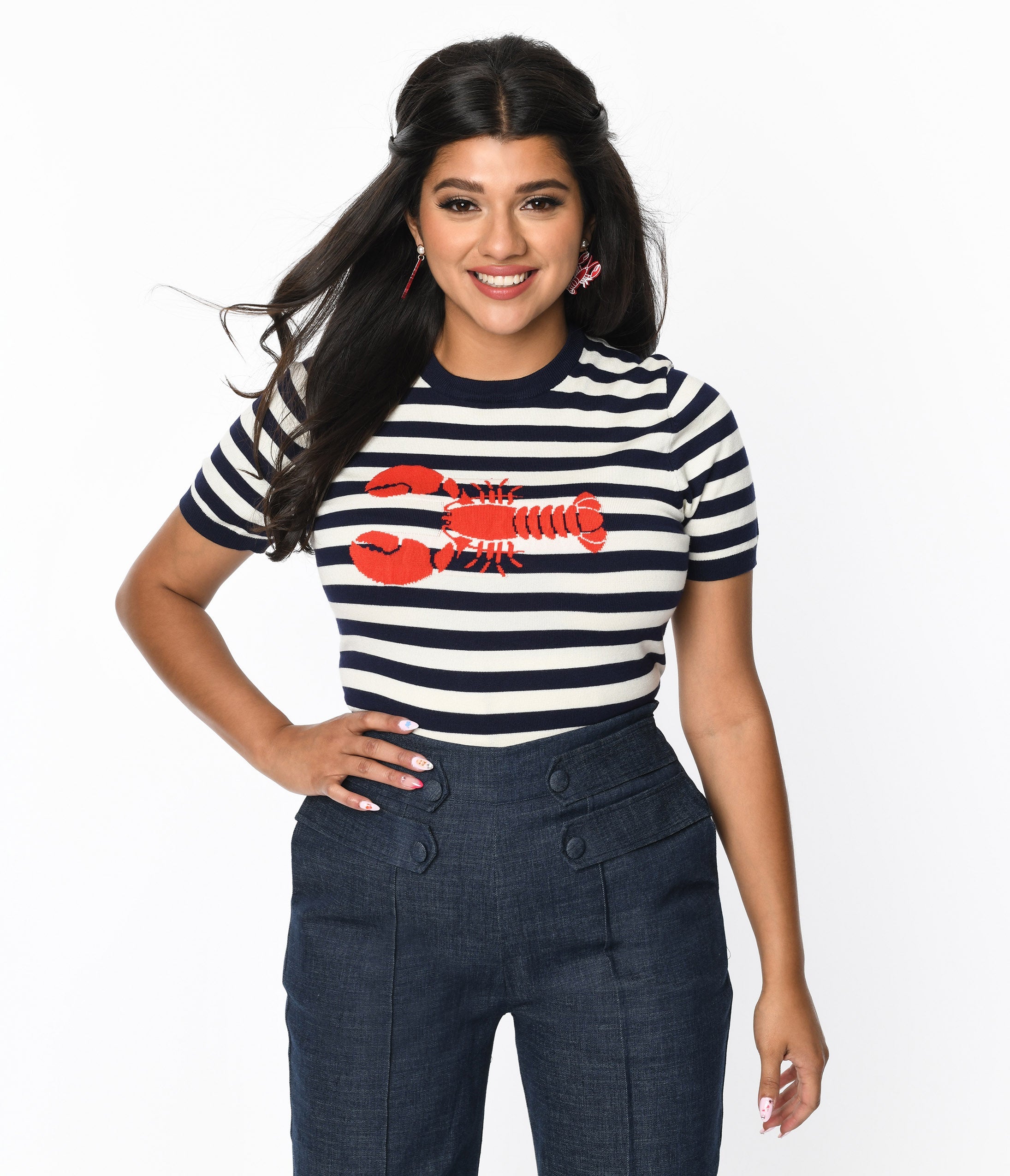 Women's deals lobster sweater