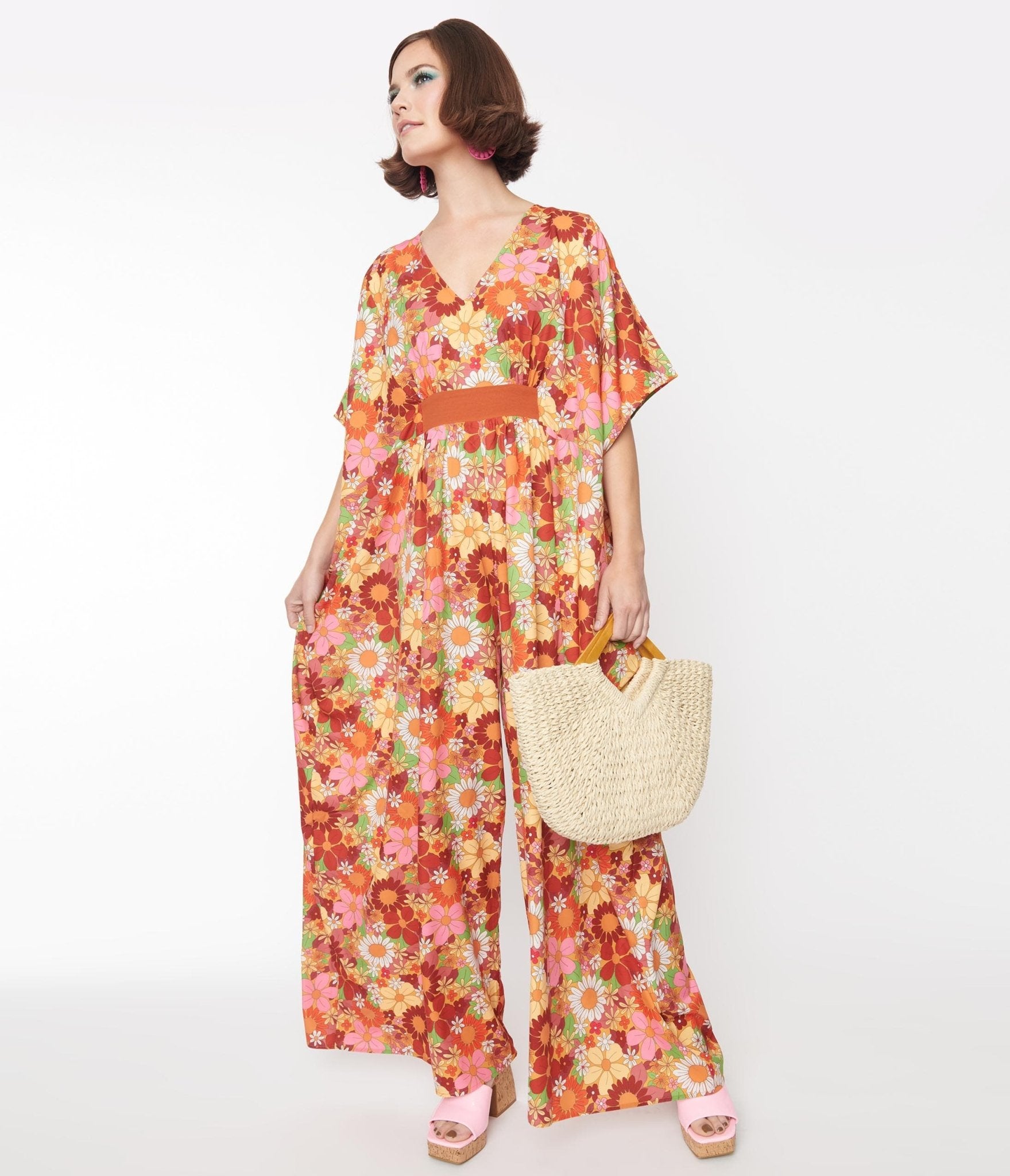 Oasis flower bunch jumpsuit new arrivals
