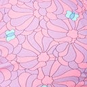 Unique Vintage Pink & Purple Floral Sweet & Sash-y Swim Bottom - Unique Vintage - Womens, SWIM, BOTTOM