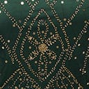 Unique Vintage Plus Size 1920s Emerald & Gold Sequin Lina Flapper Dress - Unique Vintage - Womens, FLAPPER, SLEEVELESS BEADED