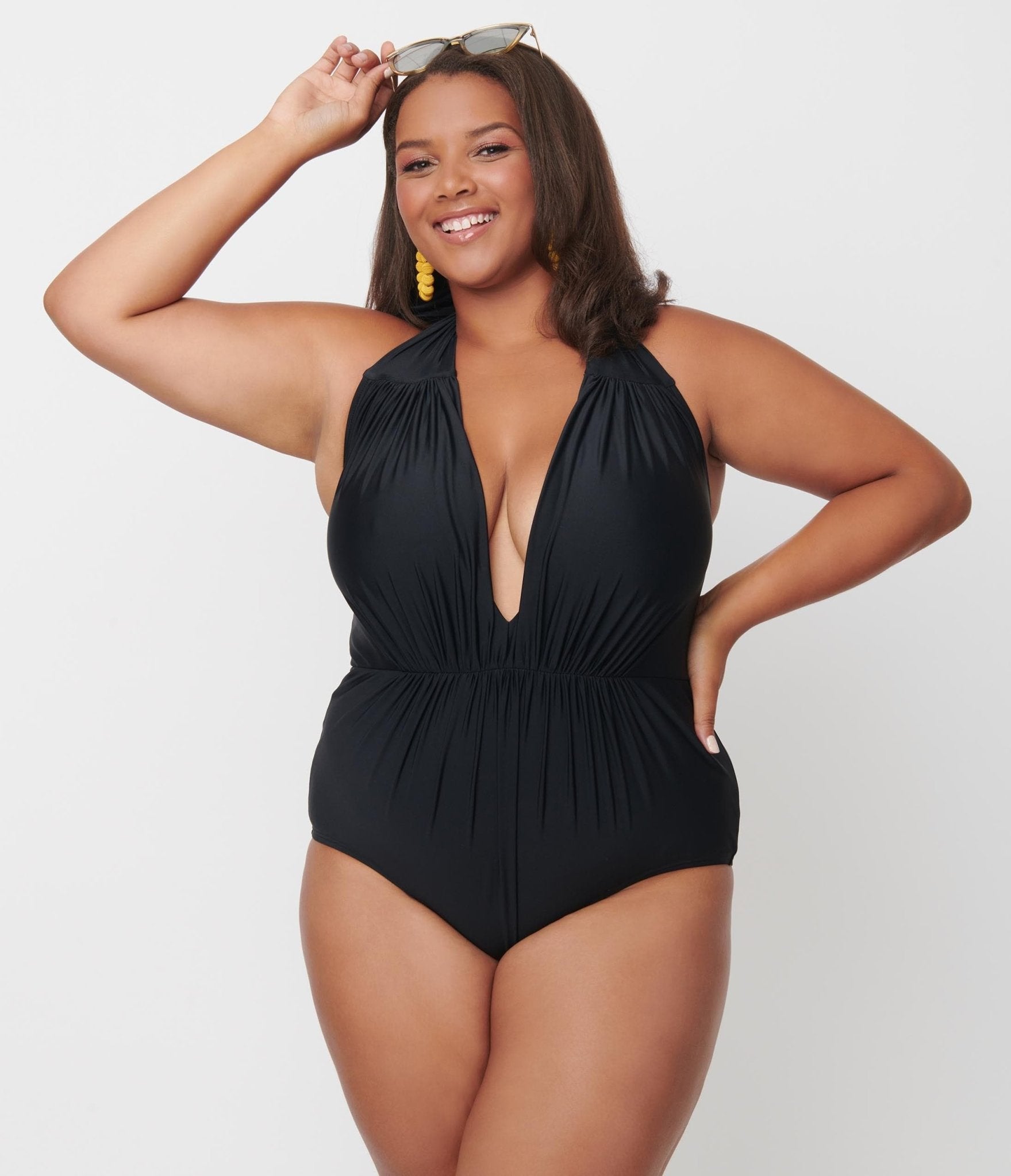 Halter plus shop size swimwear