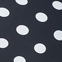 Unique Vintage Plus Size Black & White Polka Dot Halter Swim Top - Unique Vintage - Womens, SWIM, TOP