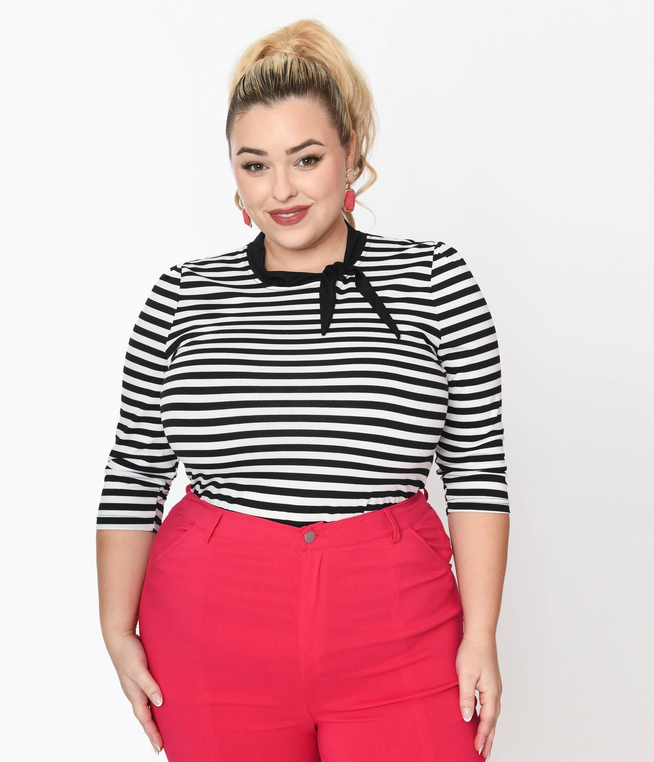 Plus size best sale knit tops