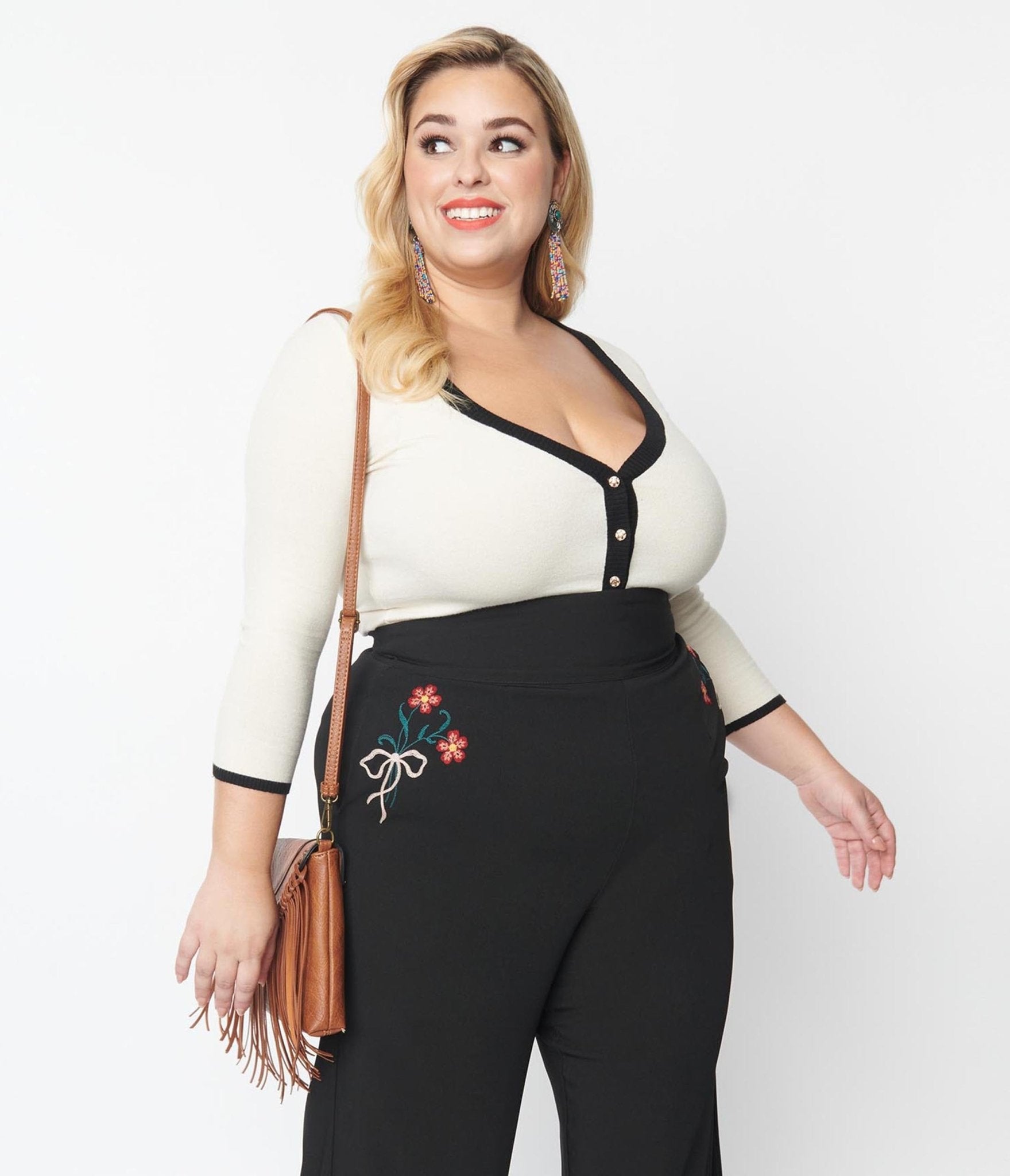 Plus size retro tops online