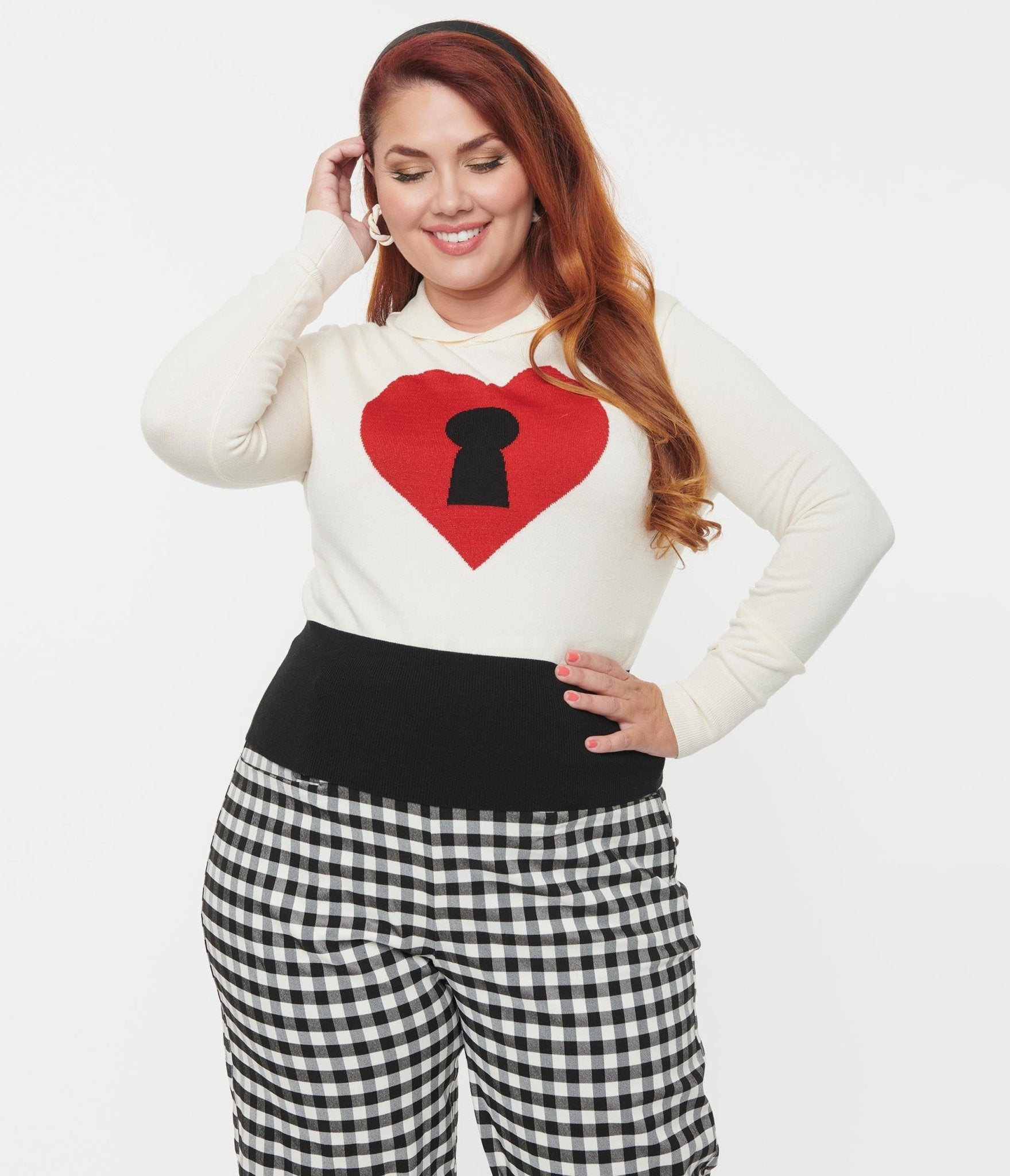 Vintage best sale heart sweater