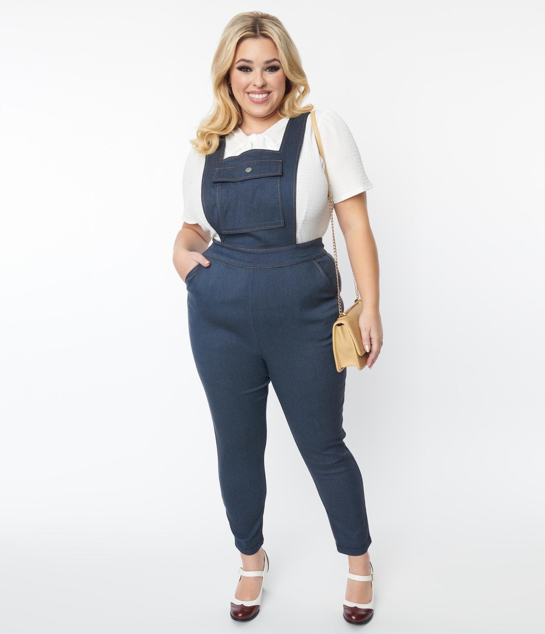 Miss Two Denim dungarees with skirt: for sale at 9.99€ on