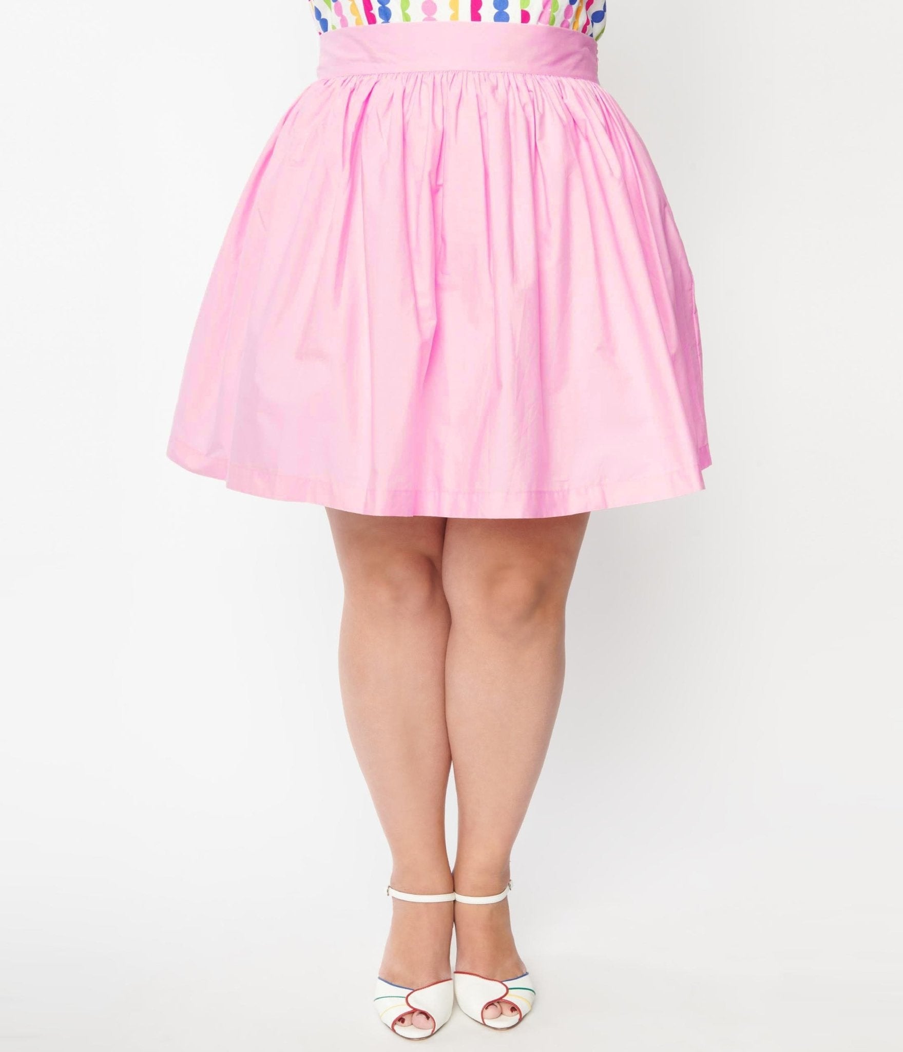 Light top pink skirts