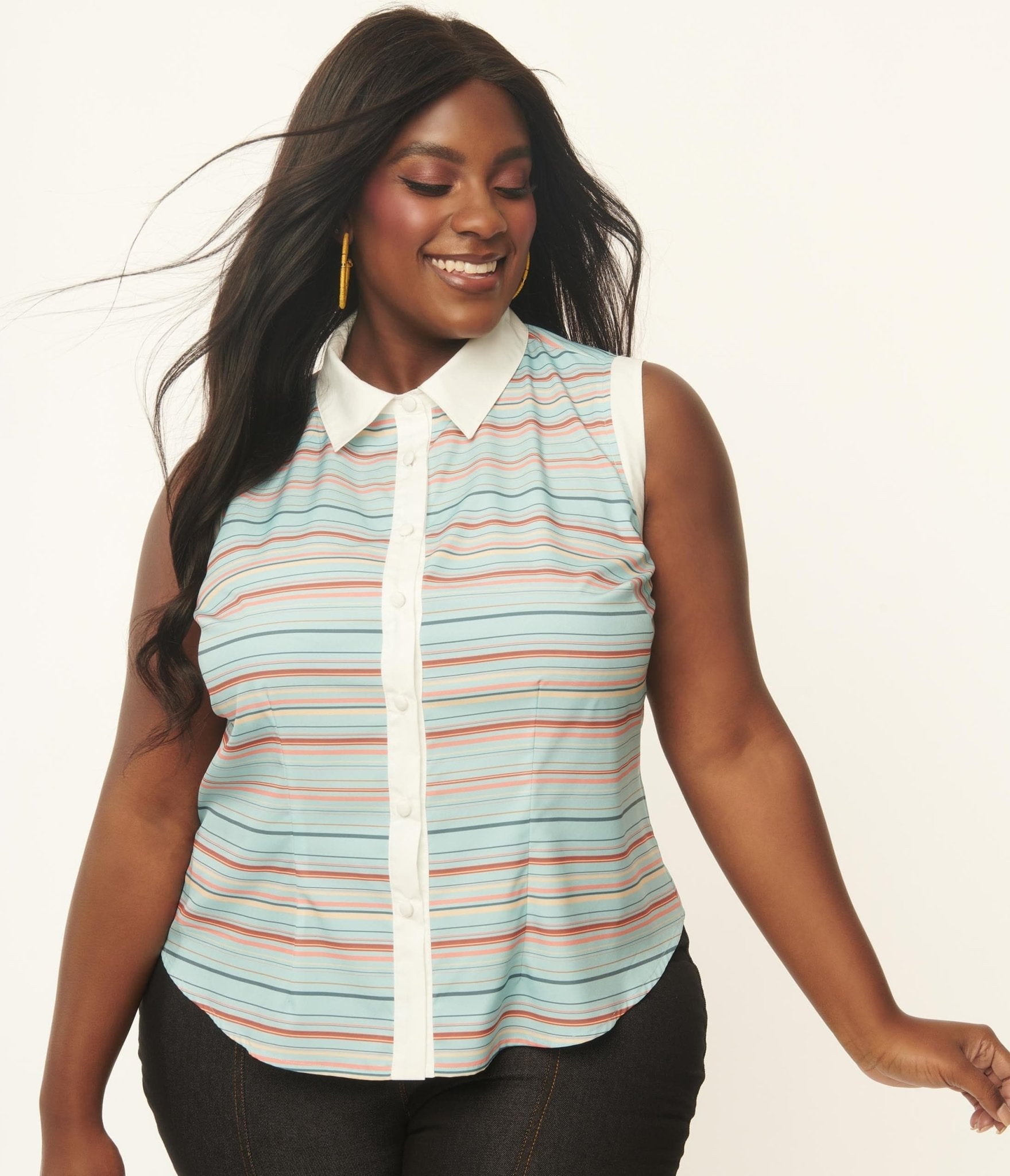 Vintage plus size top tees