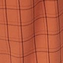 Unique Vintage Plus Size Orange Windowpane Thelma Suspender Pants - Unique Vintage - Womens, BOTTOMS, PANTS