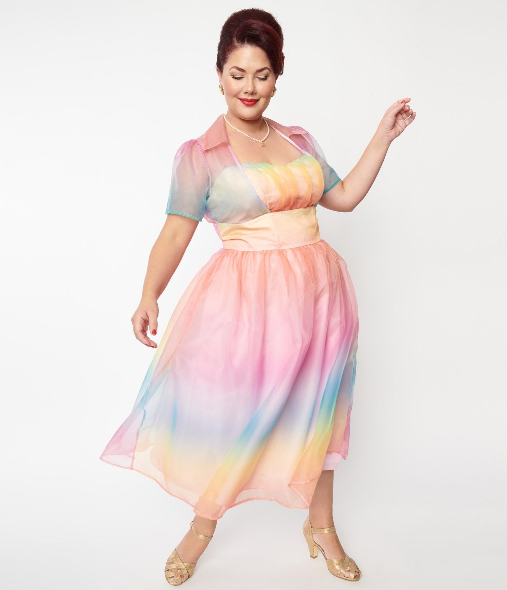 Plus size pastel dresses 2025