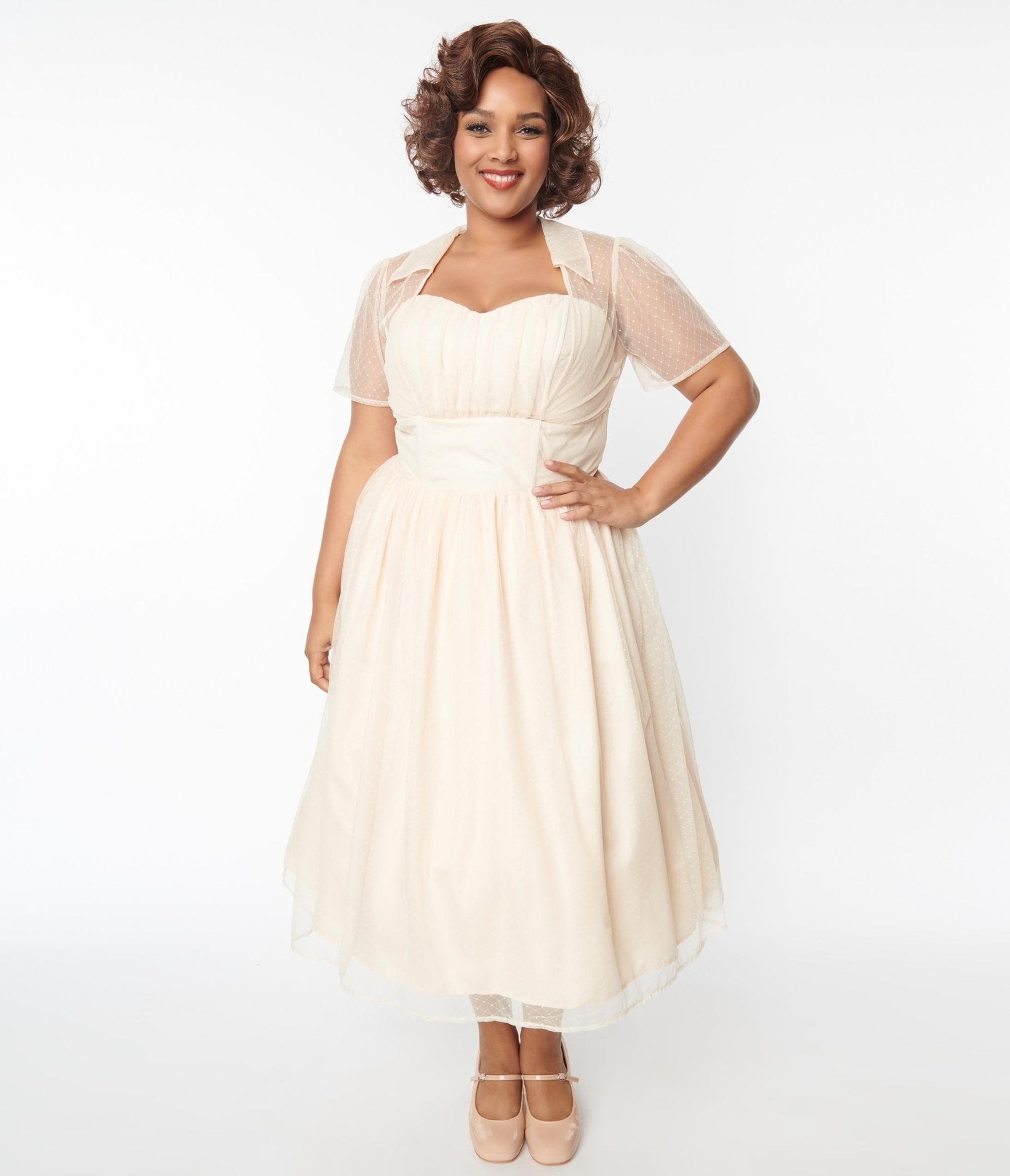 Vintage swing sales wedding dress