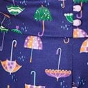 Unique Vintage Plus Size Purple Umbrella Print Swing Dress - Unique Vintage - Womens, DRESSES, SWING