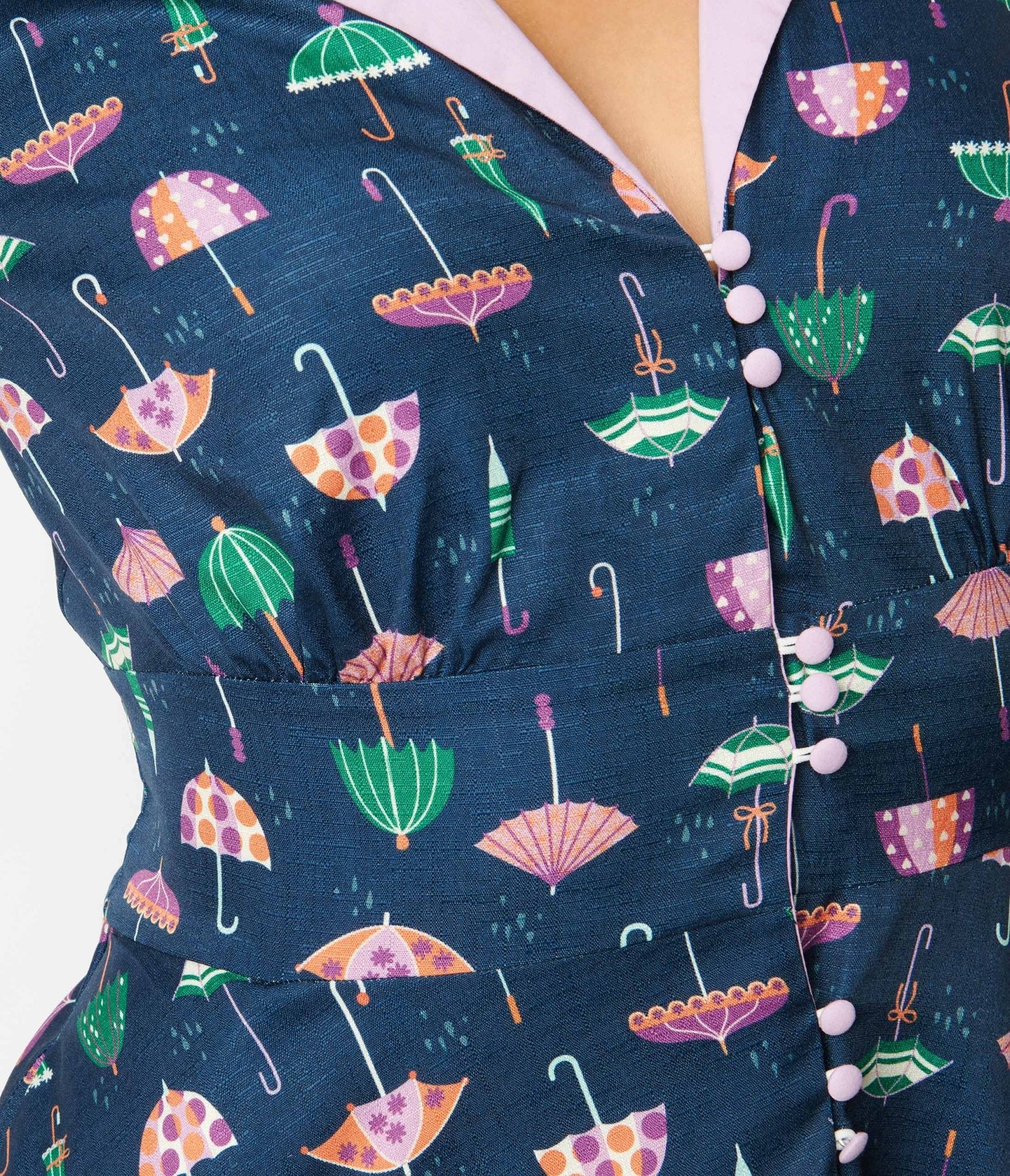 Umbrella print dress on sale