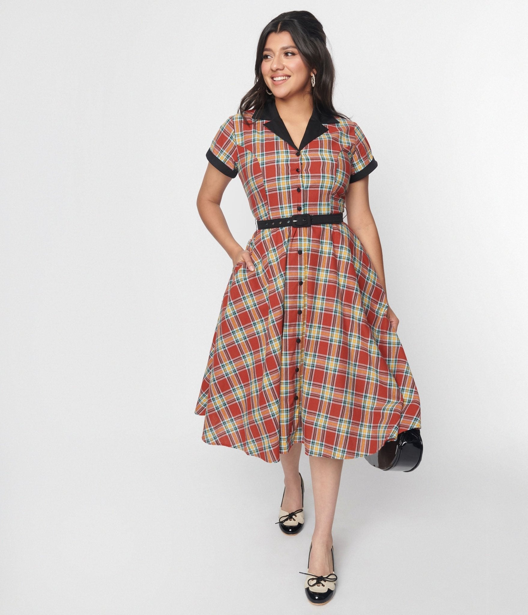 Unique vintage 2025 red dress