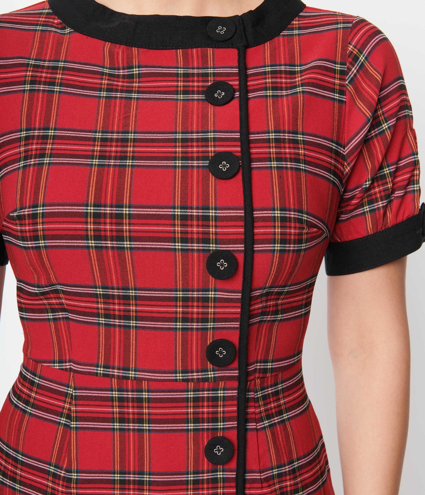 Tartan wiggle on sale dress