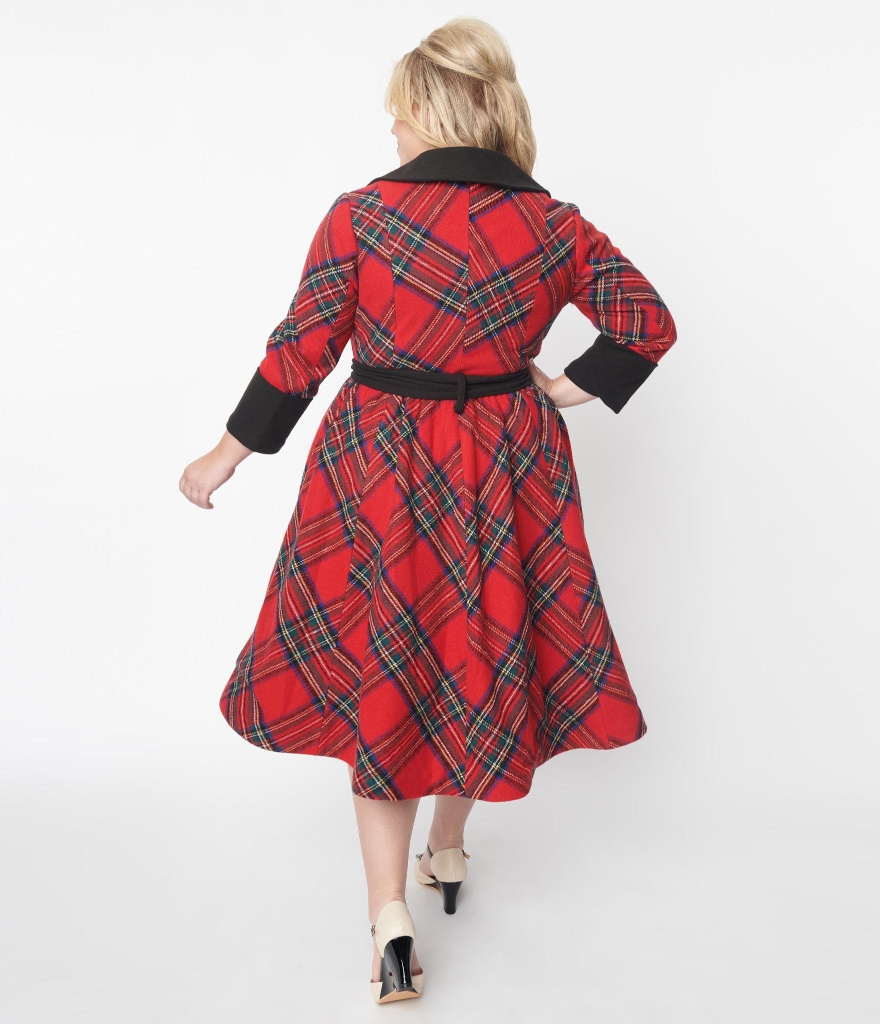Tartan raincoat deals