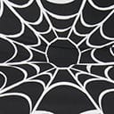 Unique Vintage Spiderweb Print Midnight Swim Skirt - Unique Vintage - Womens, SWIM, BOTTOM