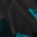 Unique Vintage Teal & Black Floral Velvet Burnout Bodysuit - Unique Vintage - Womens, TOPS, BODYSUITS