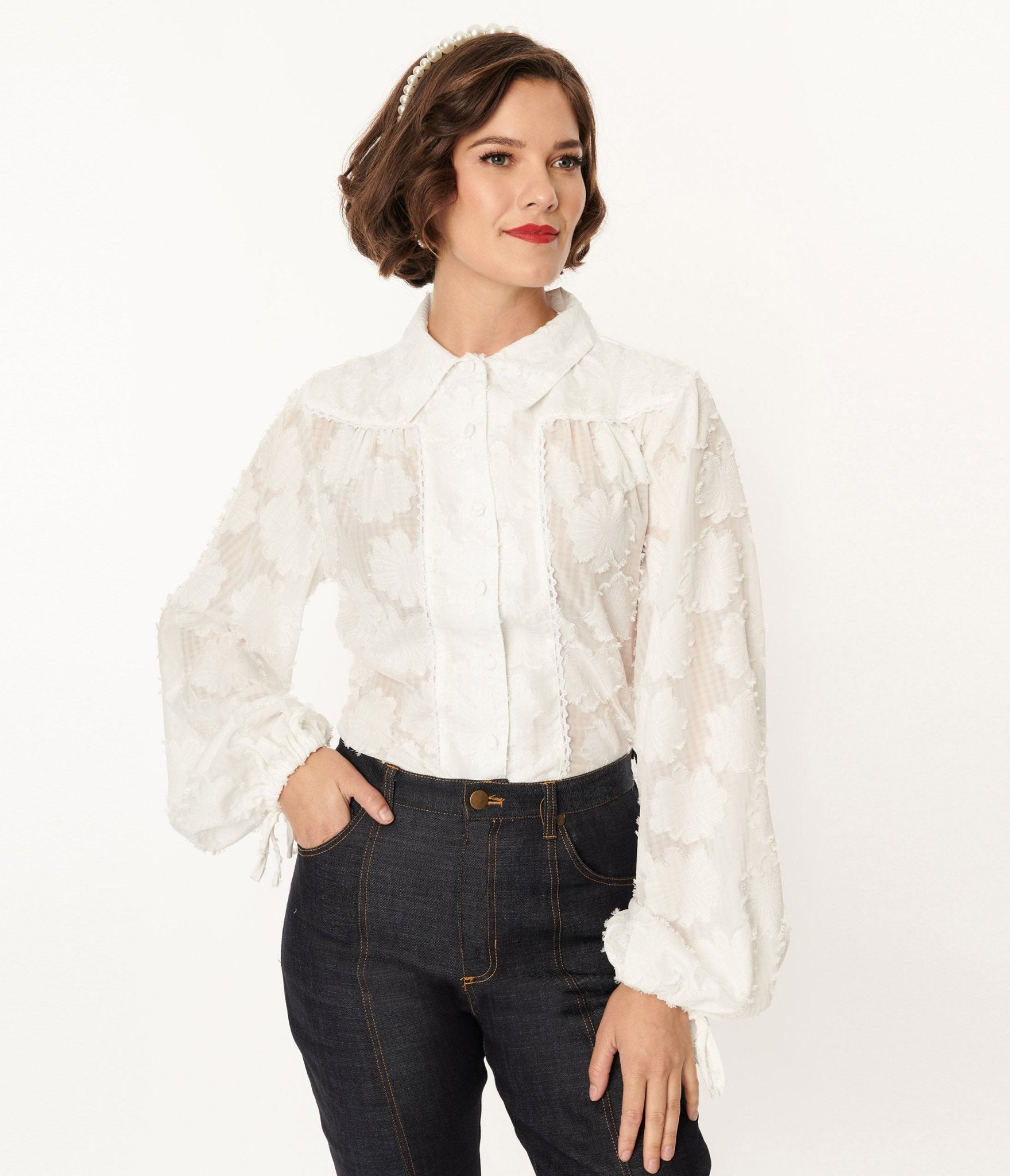 Vintage white shirt womens hotsell