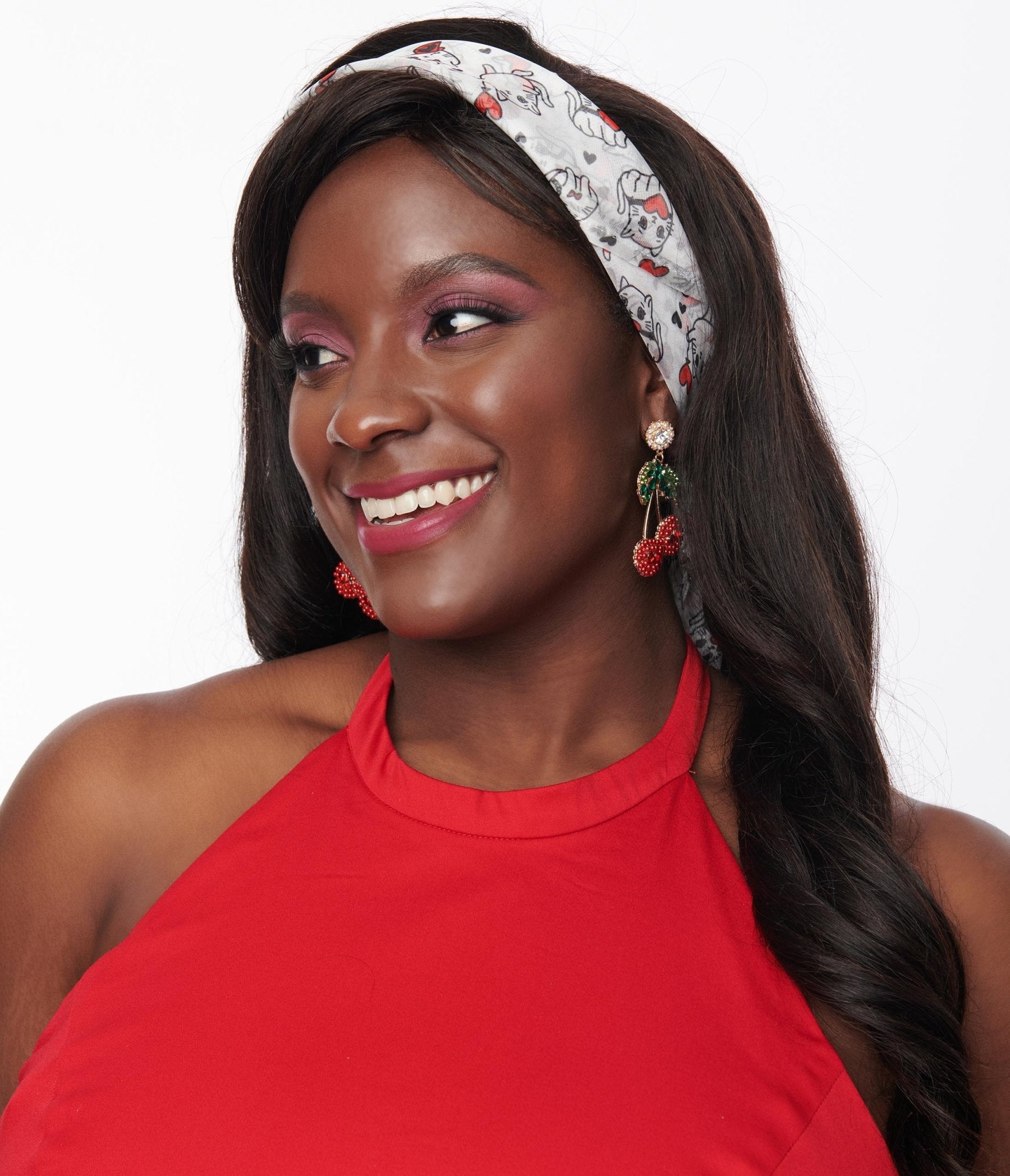 Hair Scarves Vintage Retro Style Unique Vintage