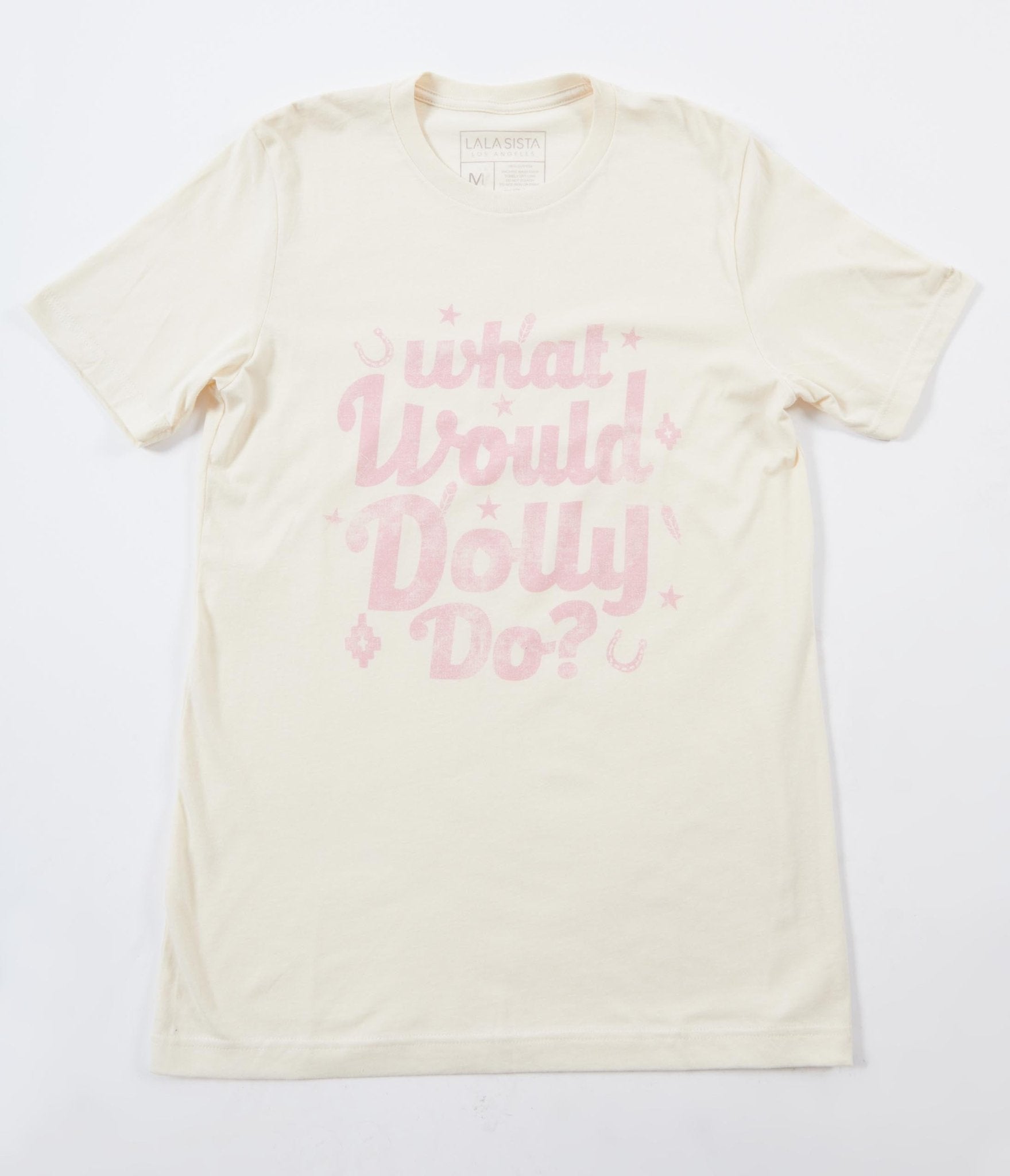 What Would Dolly Do Fitter Graphic Tee - Unique Vintage - Womens, GRAPHIC TEES, TEES