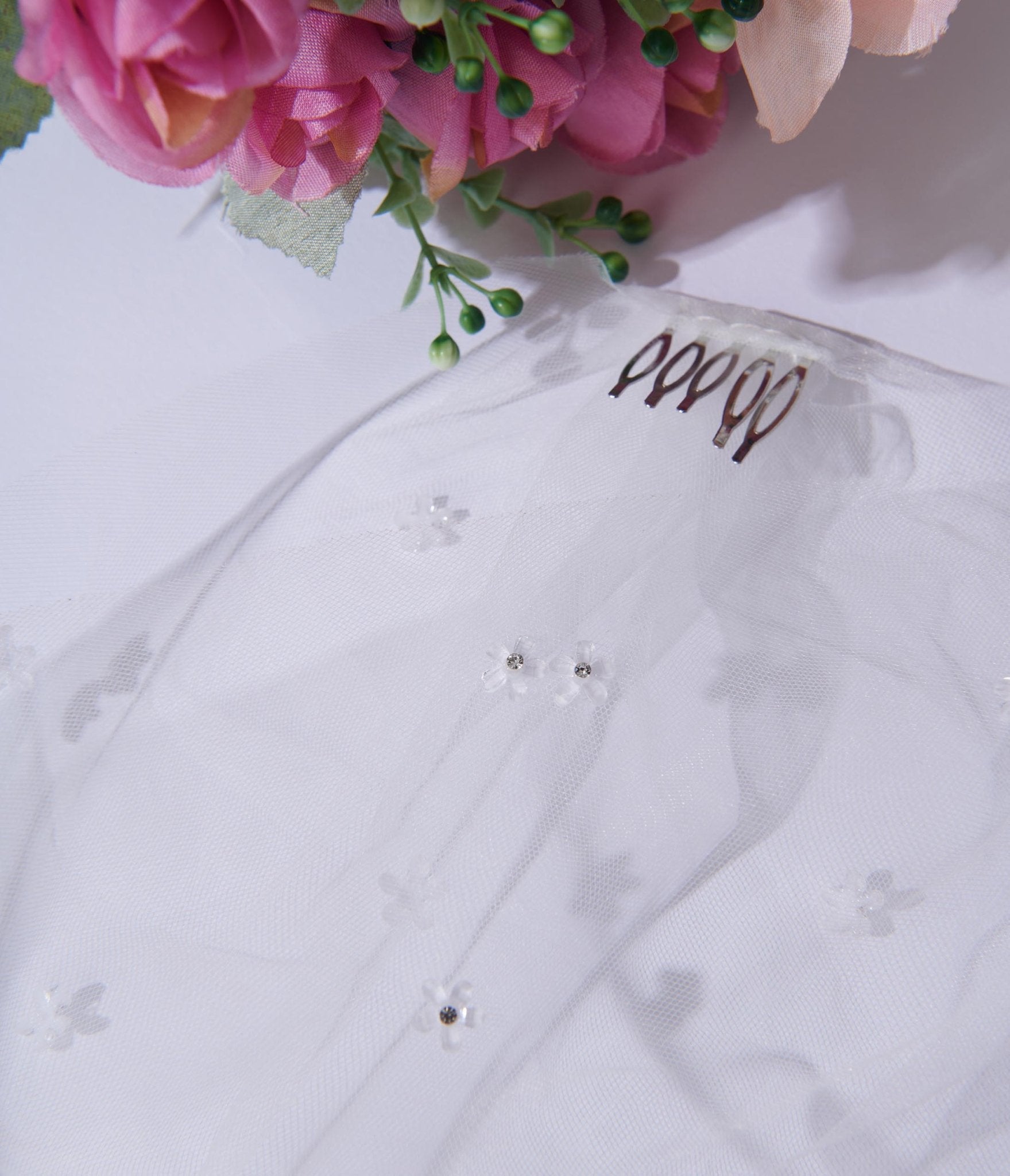 https://www.unique-vintage.com/cdn/shop/products/white-floral-birdcage-tulle-veil-109724.jpg?v=1703100987&width=1946