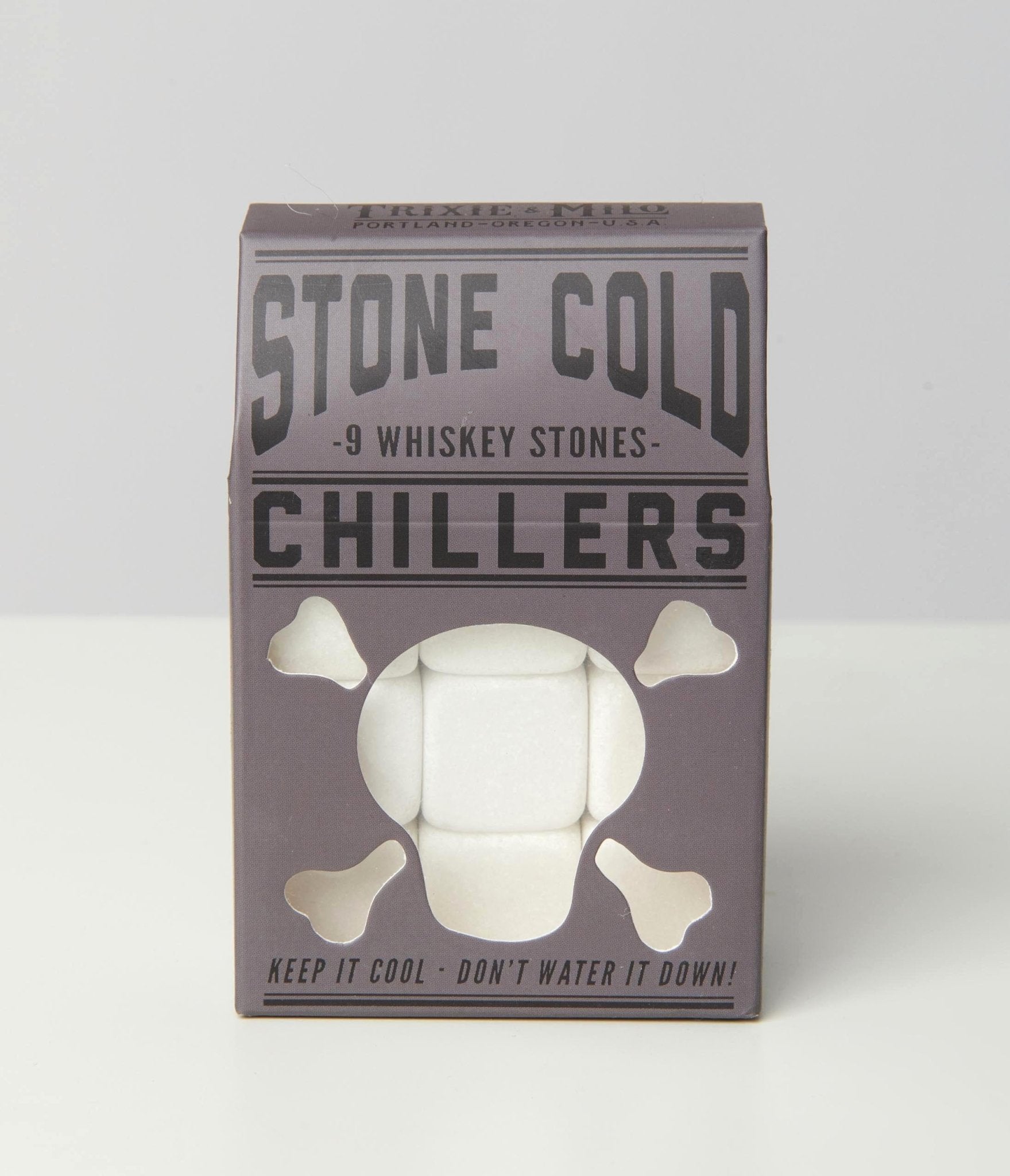 White Marble Whiskey Stones Chillers - Unique Vintage - Womens, ACCESSORIES, GIFTS/HOME