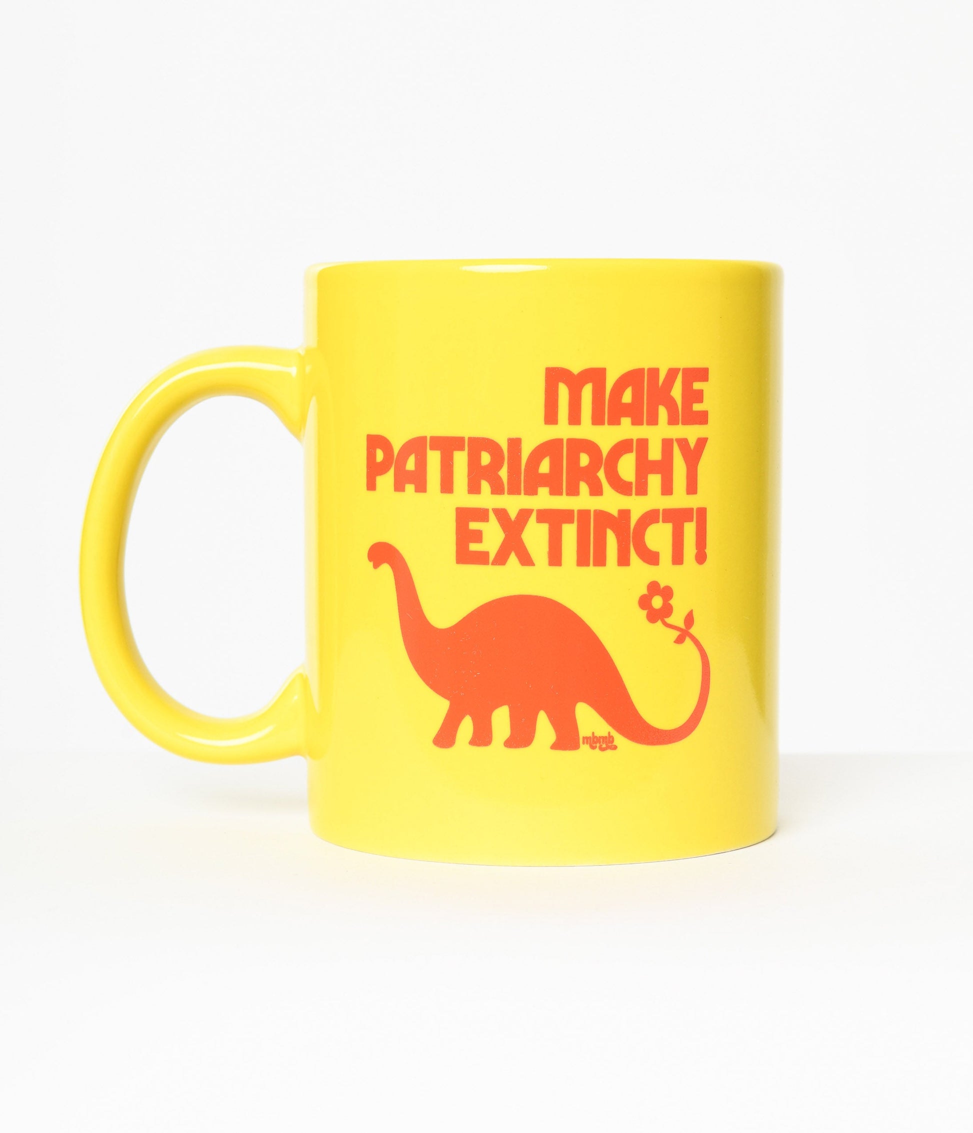 Yellow Make Patriarchy Extinct Coffee Mug - Unique Vintage - Womens, ACCESSORIES, GIFTS/HOME